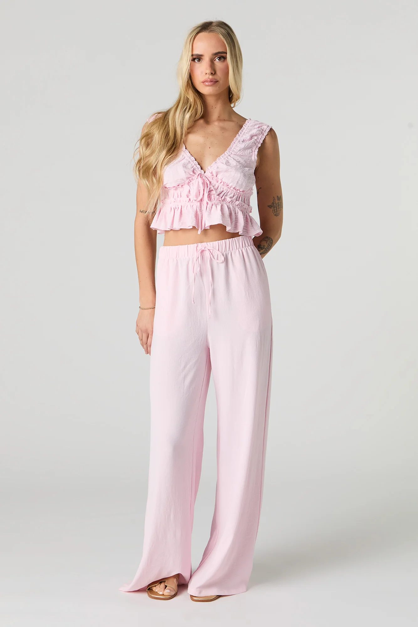 Shirred Babydoll Tank - Image 12