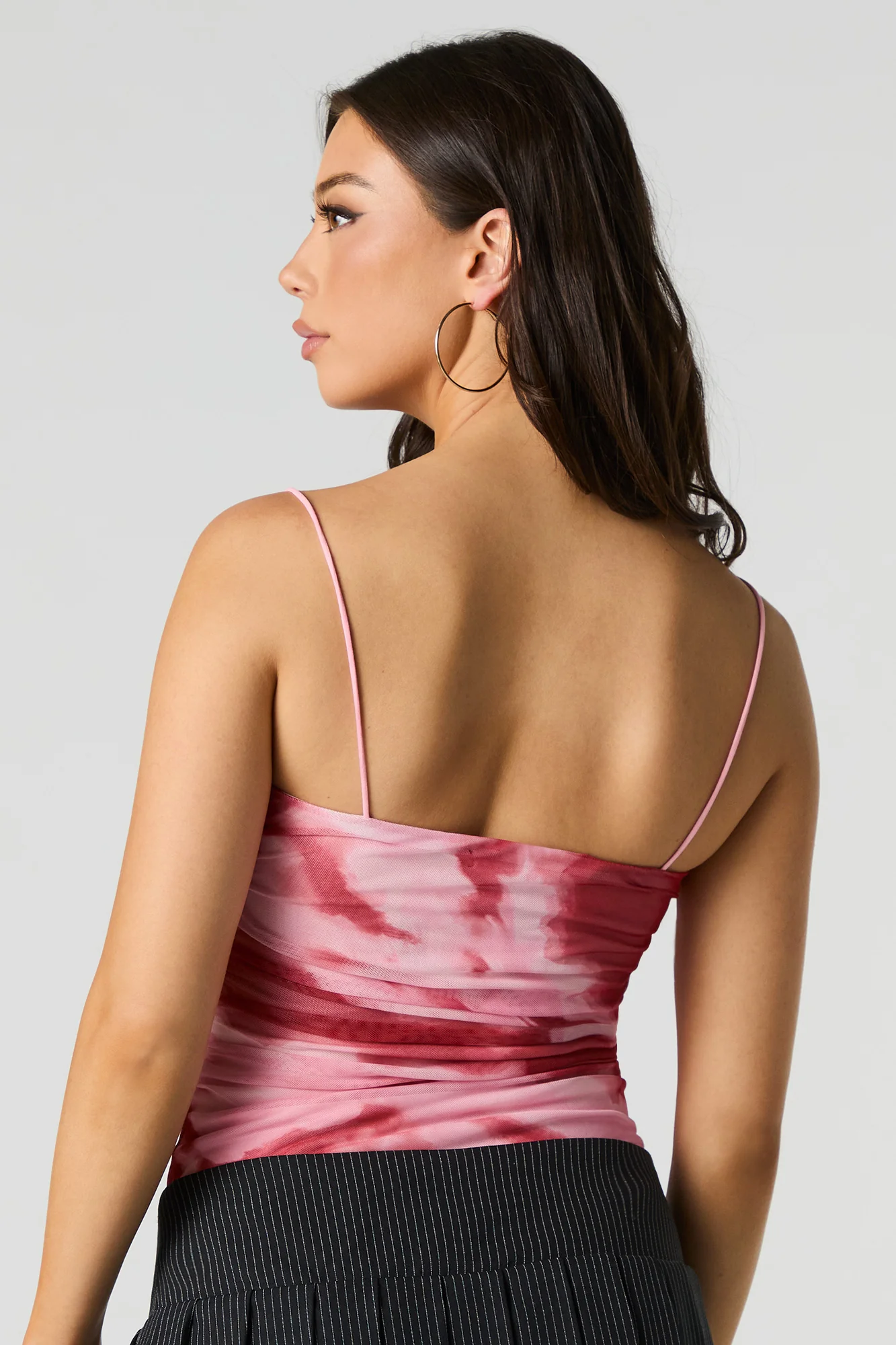 Mesh Ruched Bodysuit - Image 6