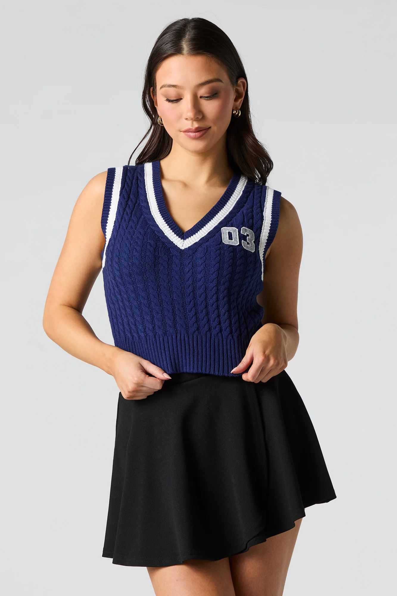 Veste en tricot torsadé - Image 4