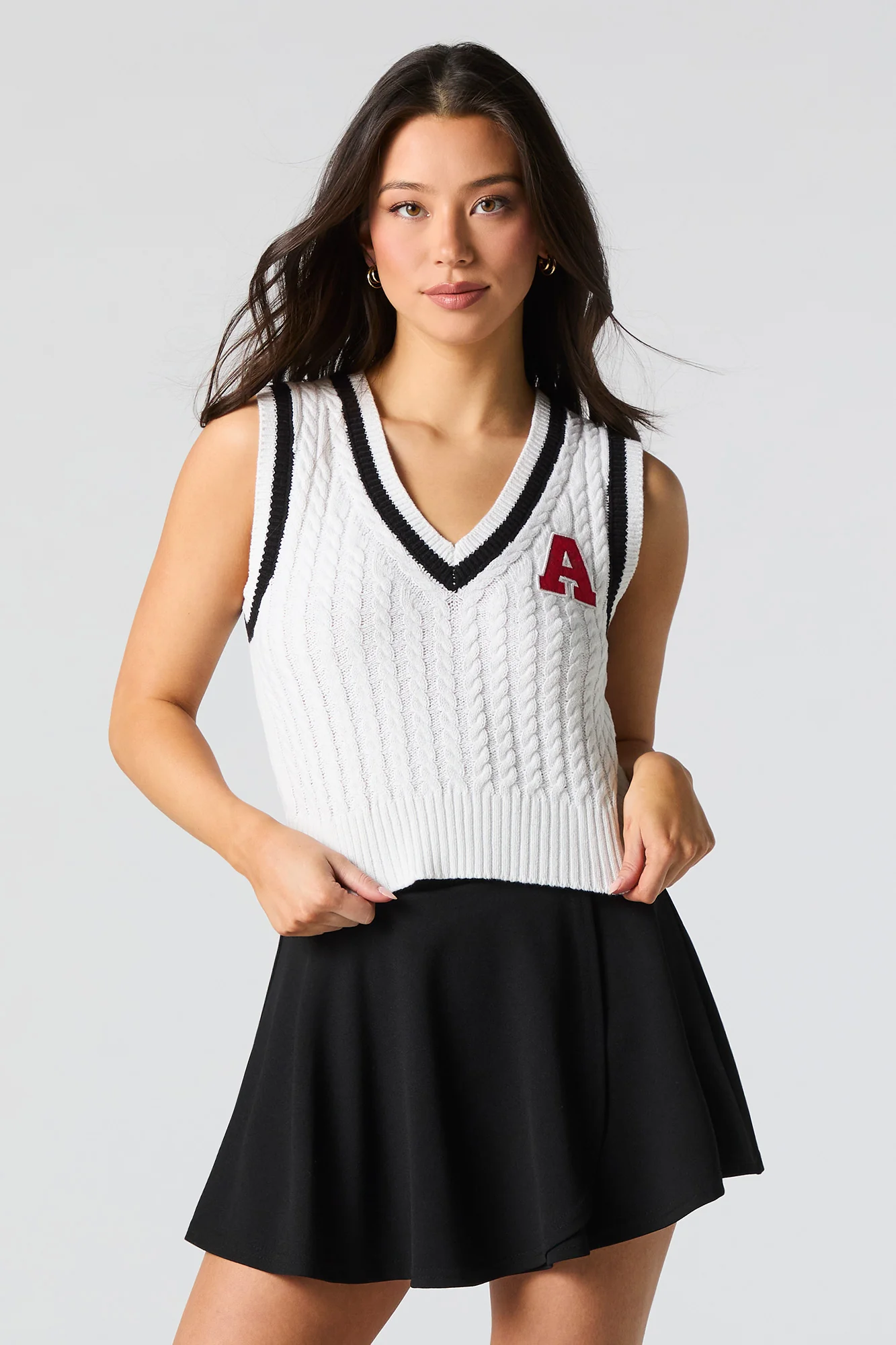 Veste en tricot torsadé - Image 8