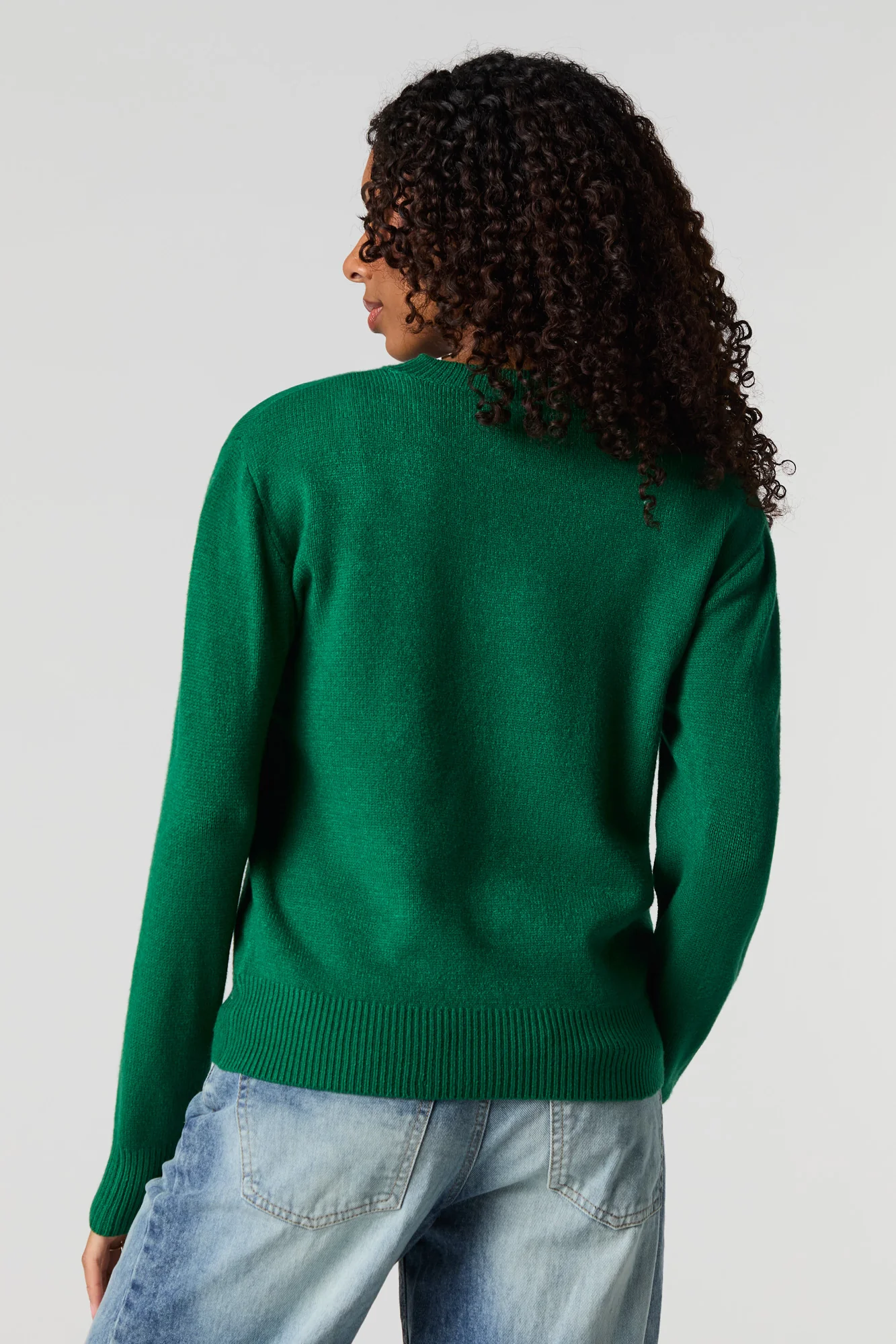 City Jacquard Knit Sweater - Image 2