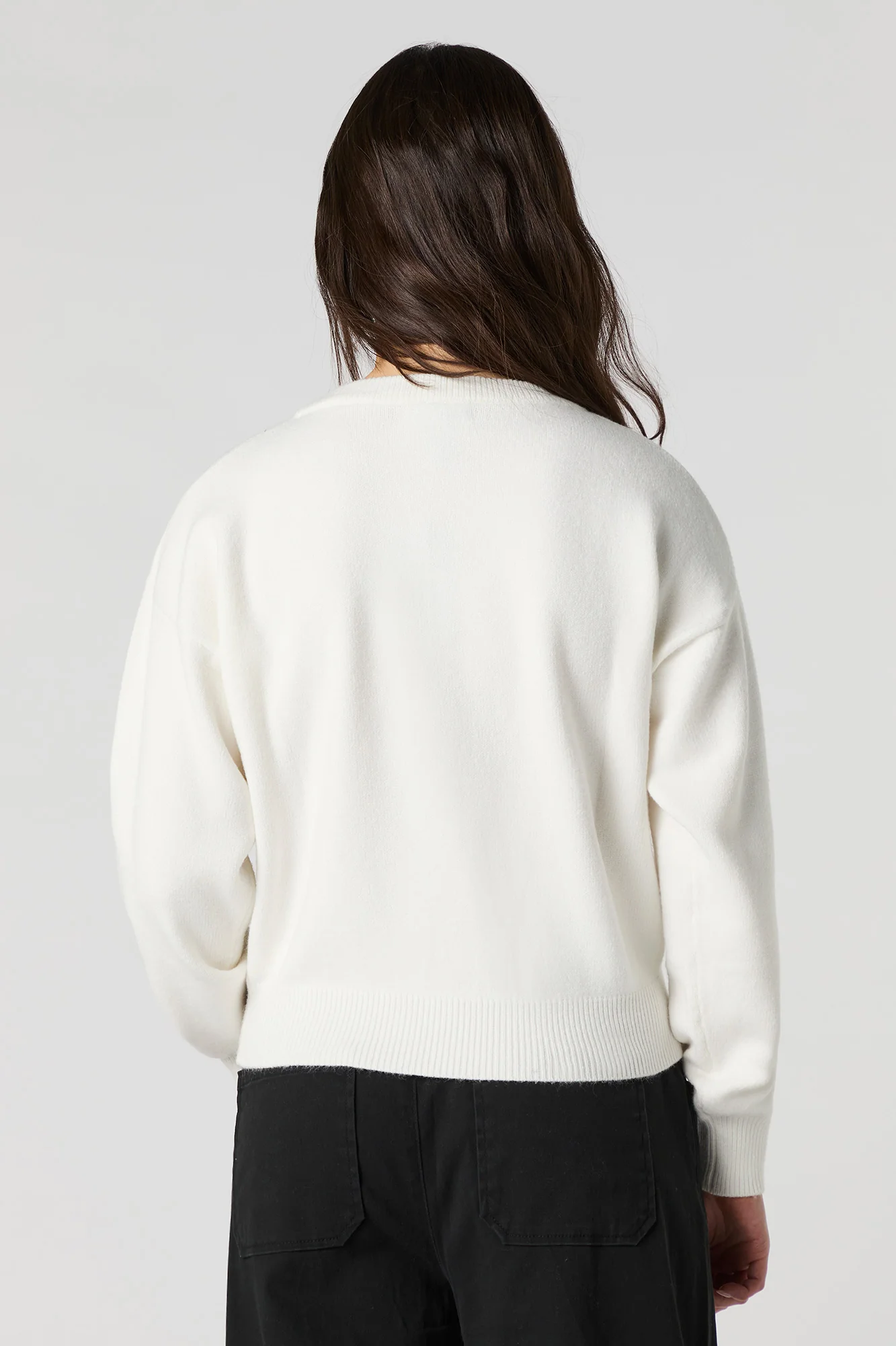 City Jacquard Knit Sweater - Image 14