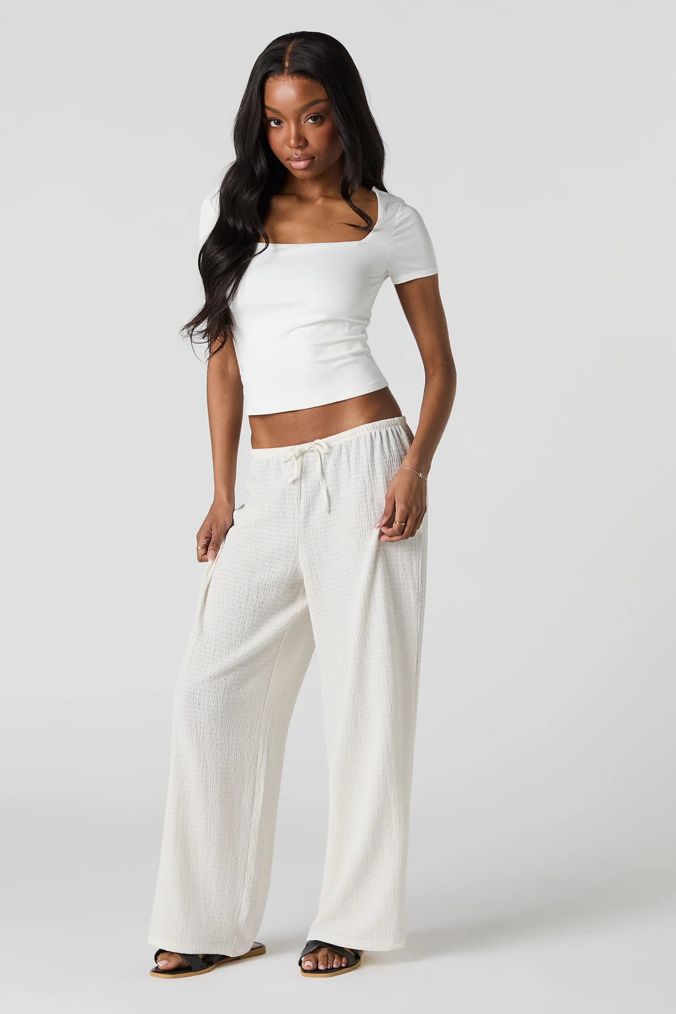 Contour Square Neck Short Sleeve Top - Image 9