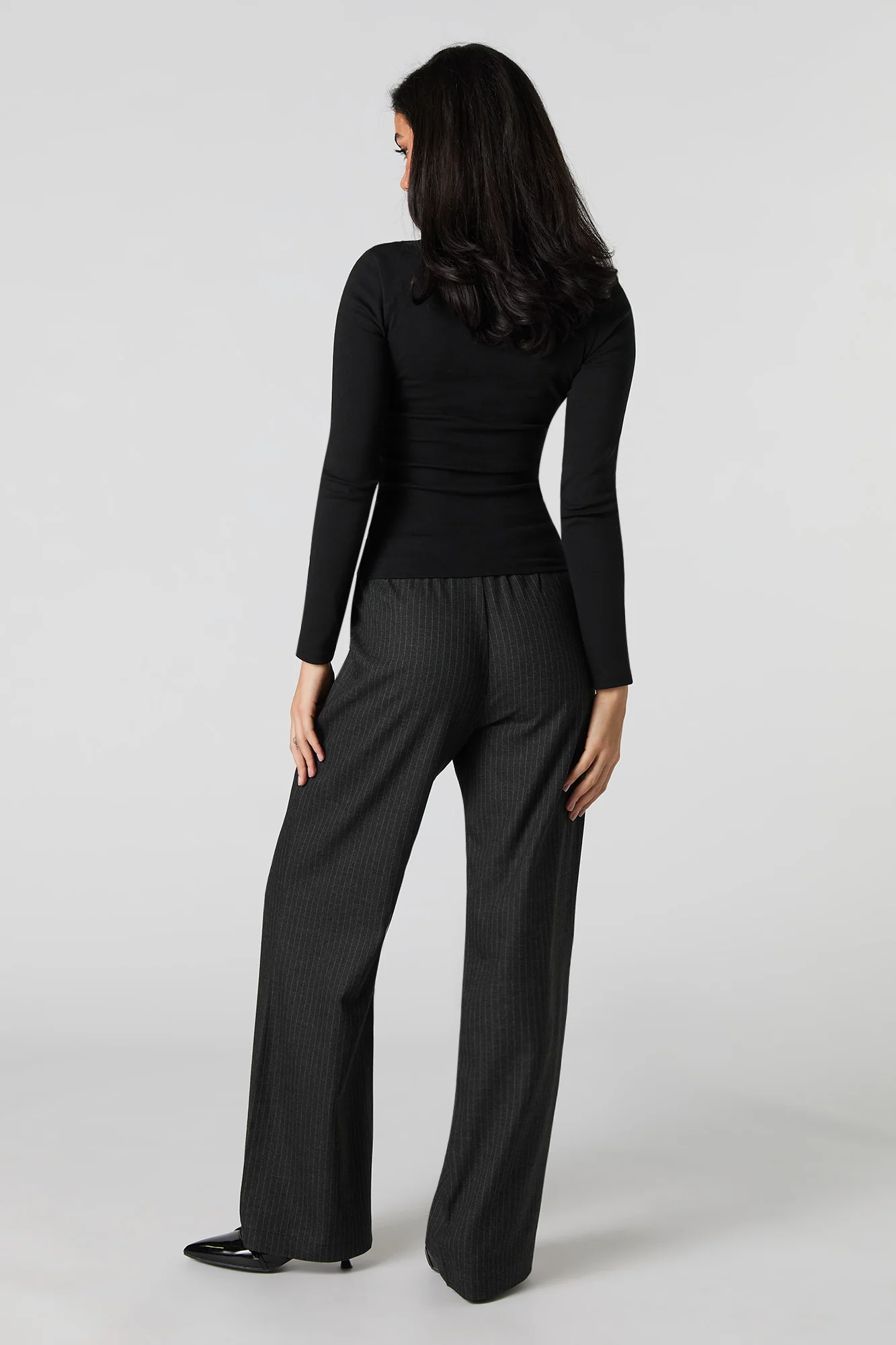 Pantalon habillé rayé - Image 3