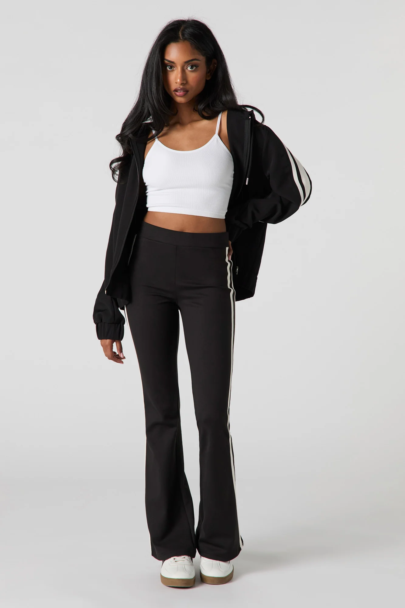 Active Side Striped Flare Pant - Image 4