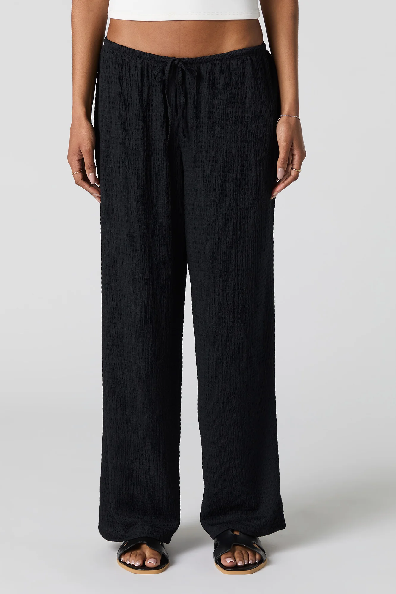 Textured Drawstring Pant - Image 11