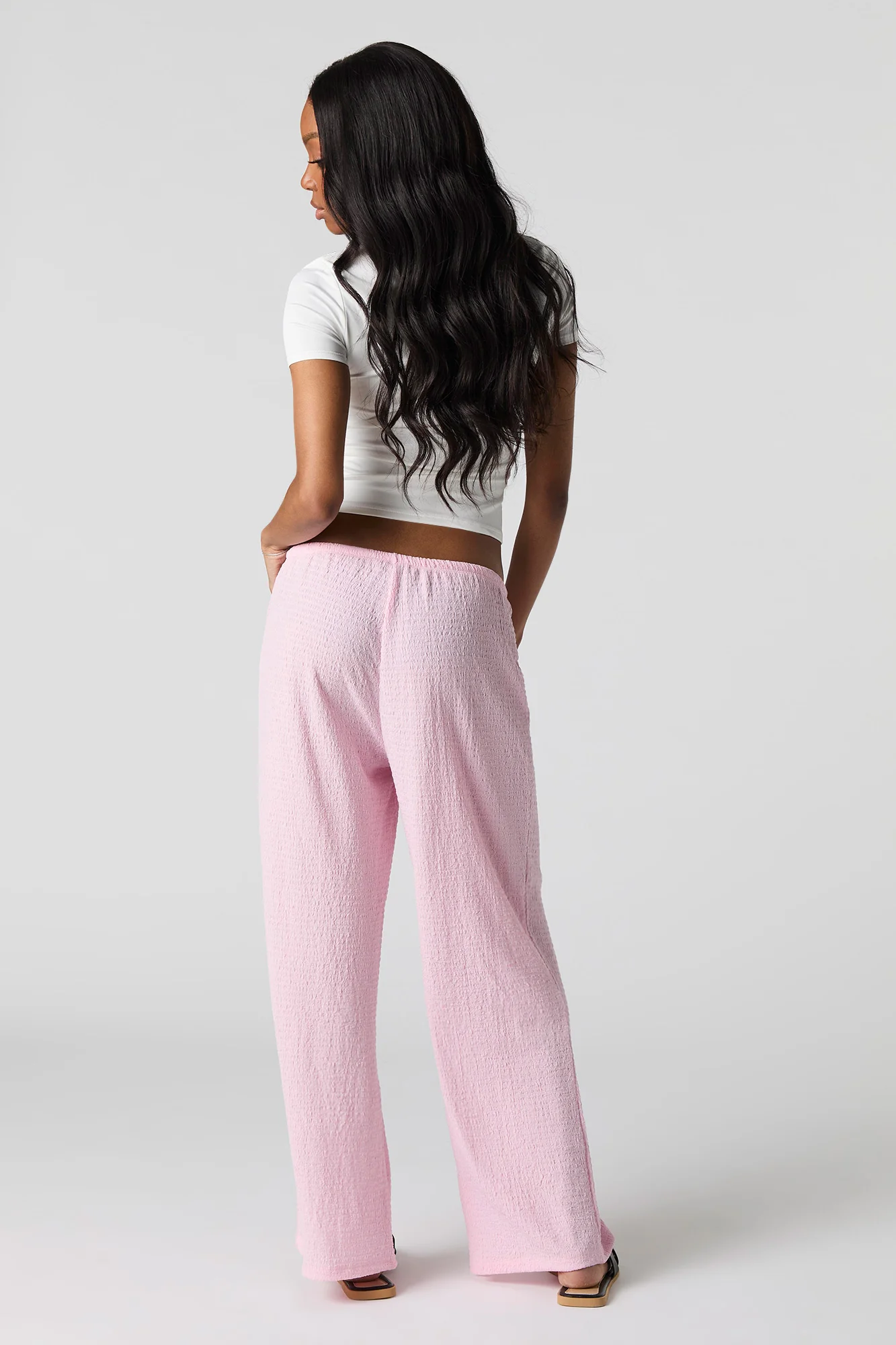 Textured Drawstring Pant - Image 9