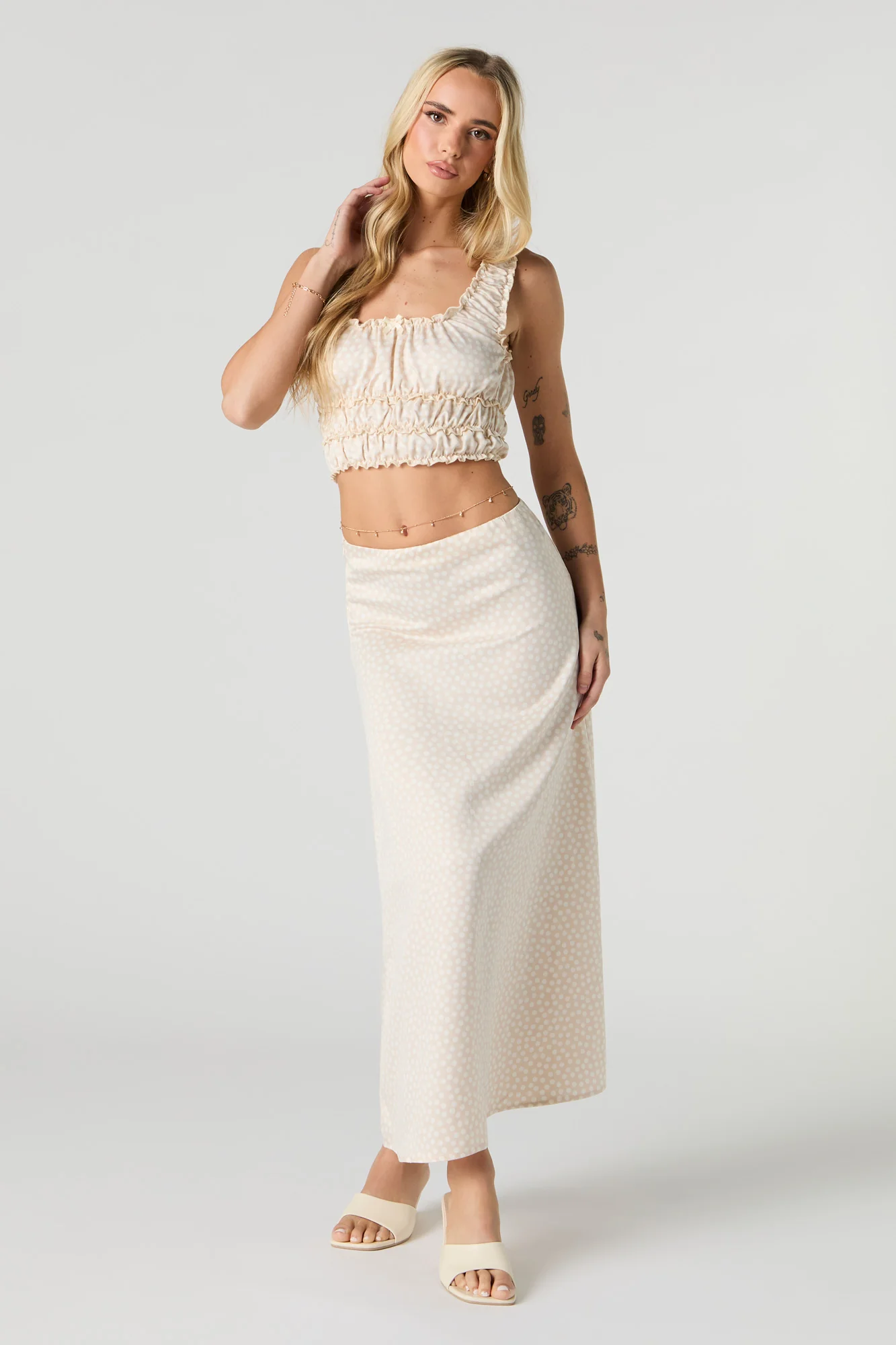 Satin Maxi Skirt - Image 16