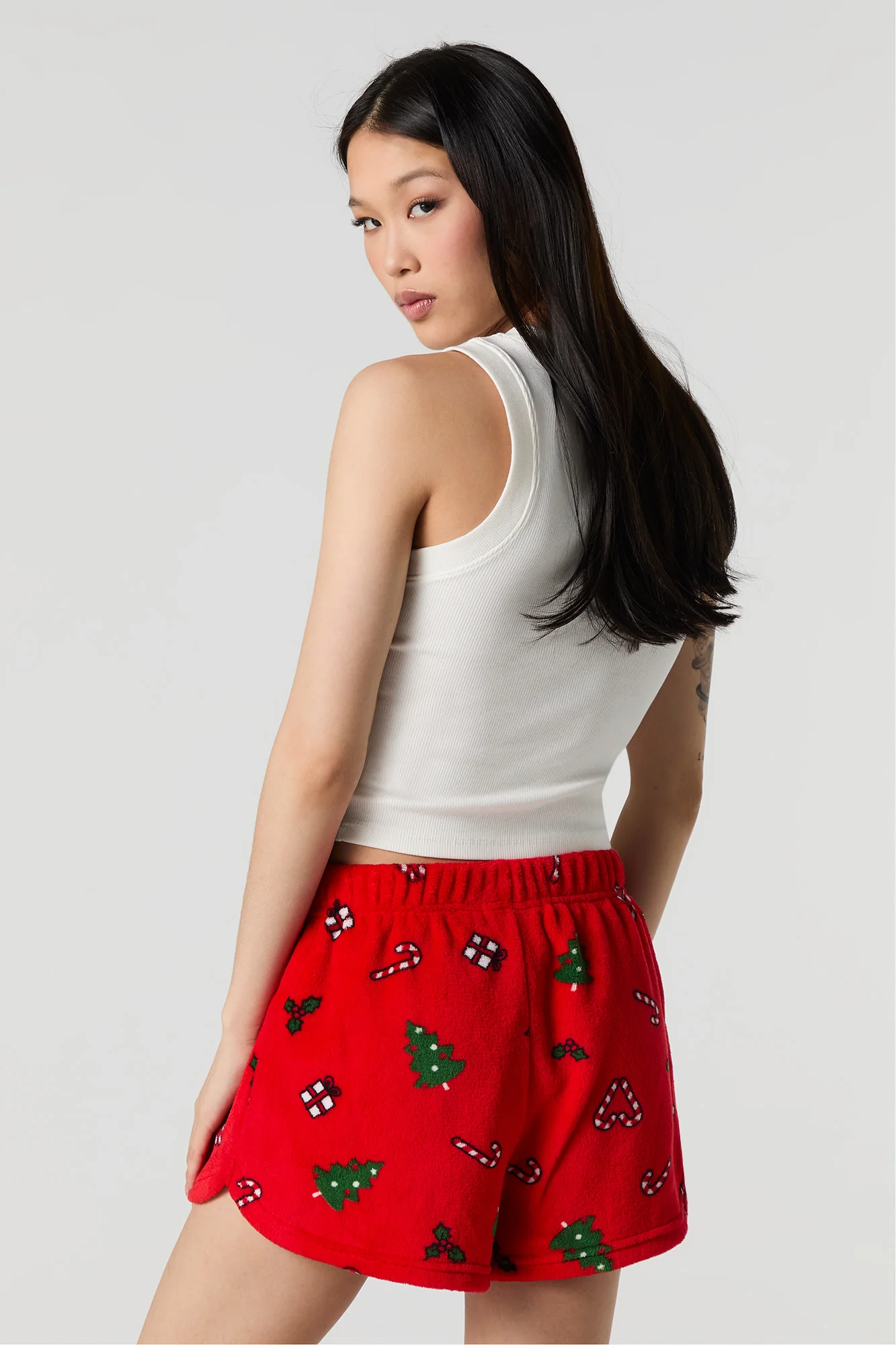 Christmas Plush Pajama Short - Image 2