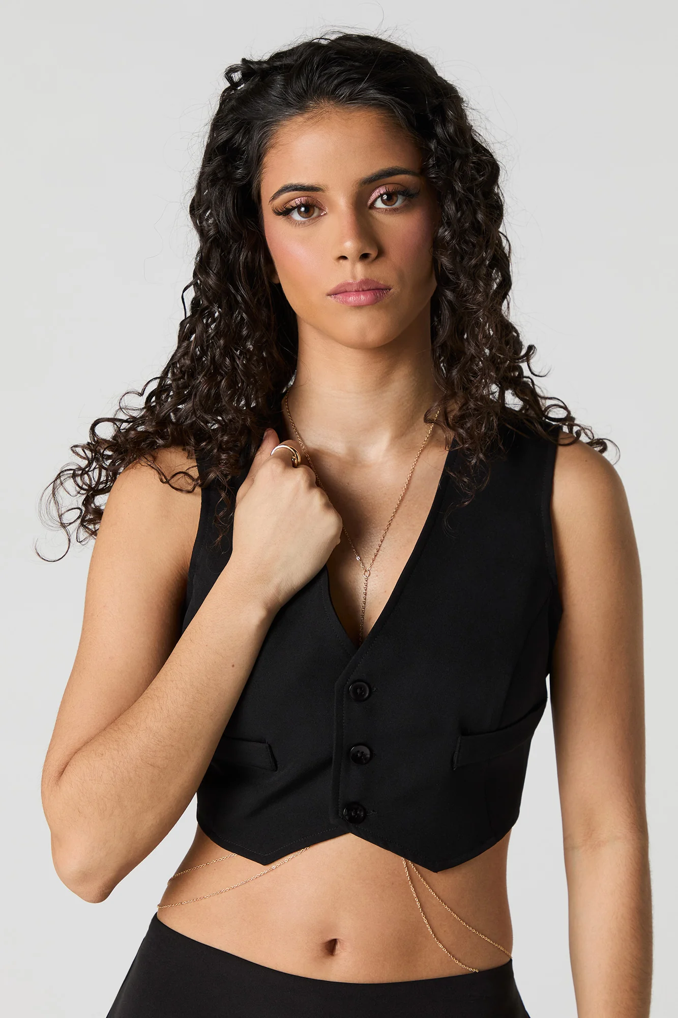 Cropped Vest - Image 4