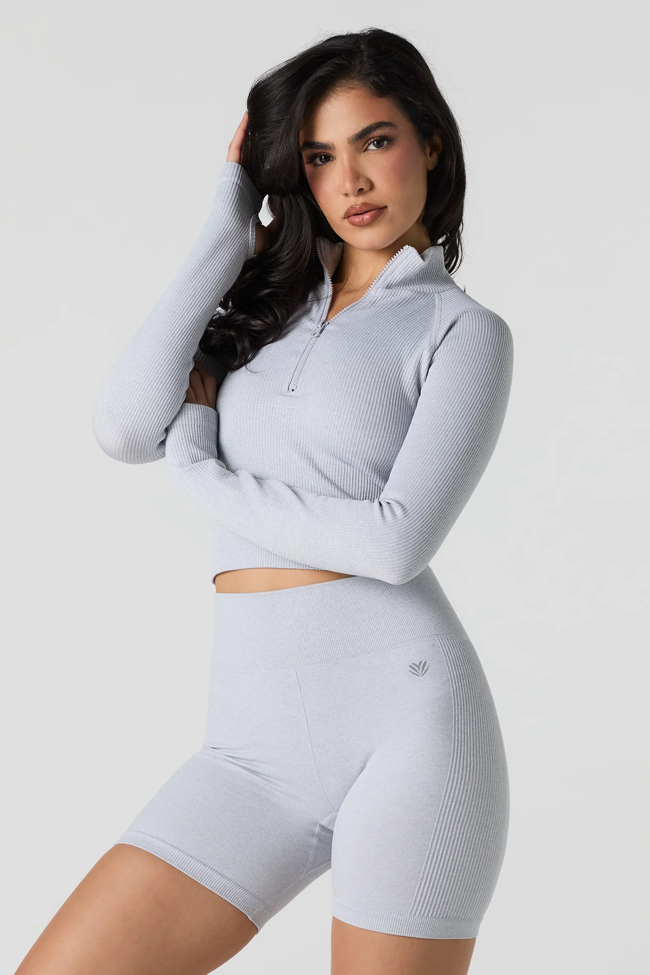 Active Side Ribbed Short - Image 7