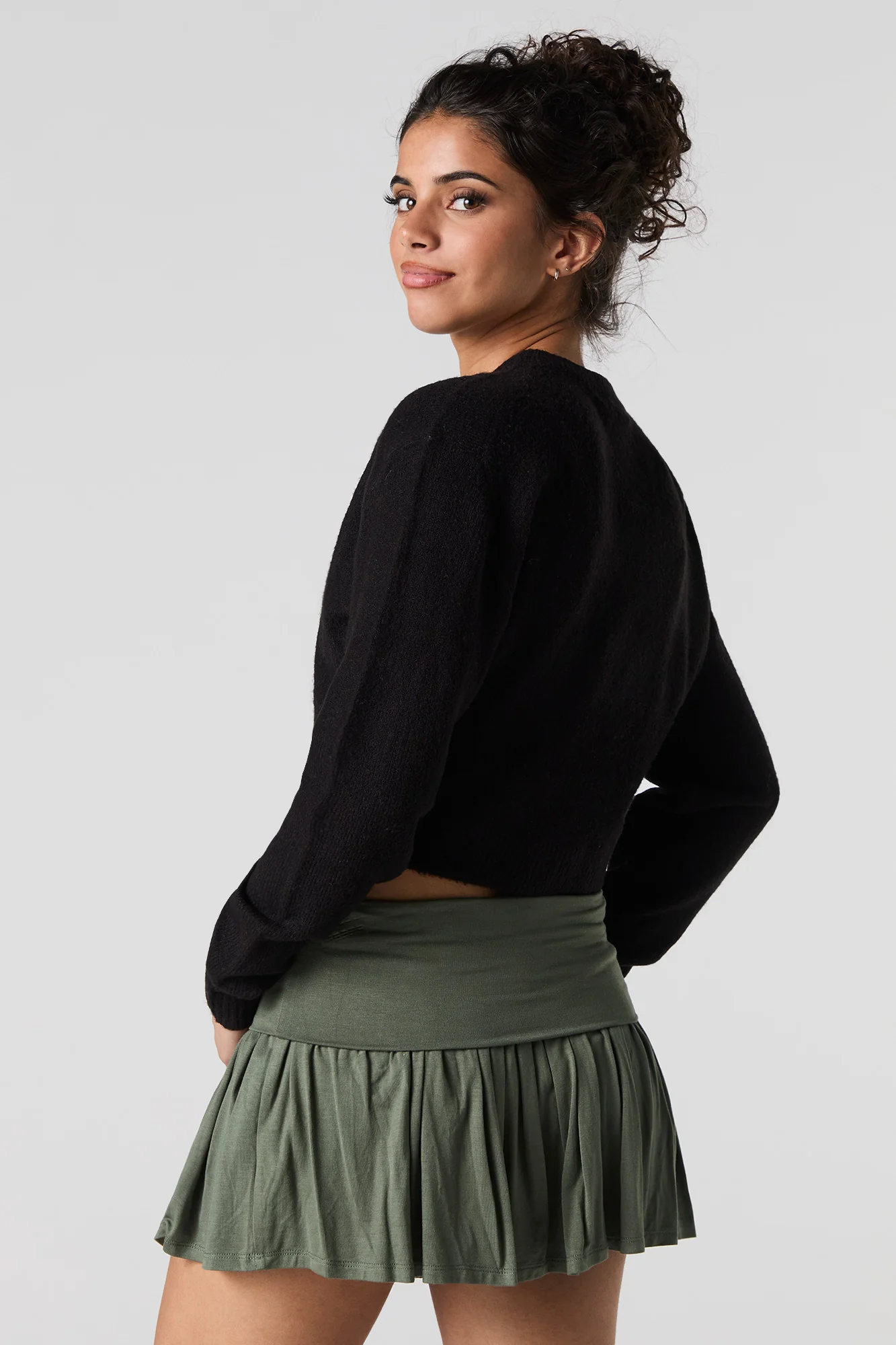 High Rise Mini Skort - Image 2