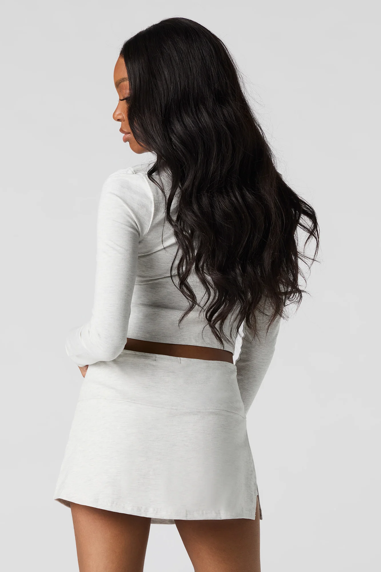 Active Slit Mini Skort - Image 10