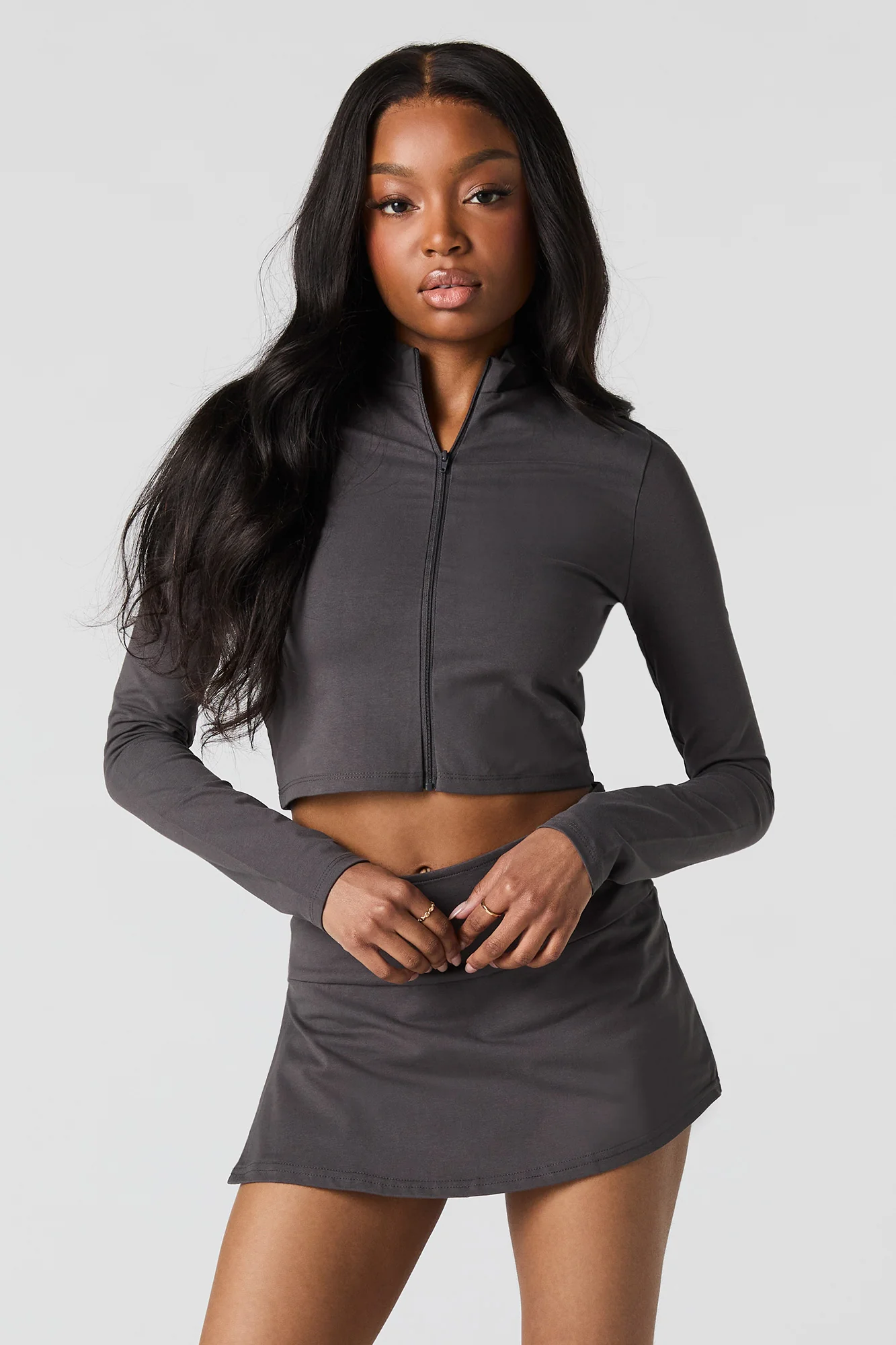 Active Slit Mini Skort - Image 17