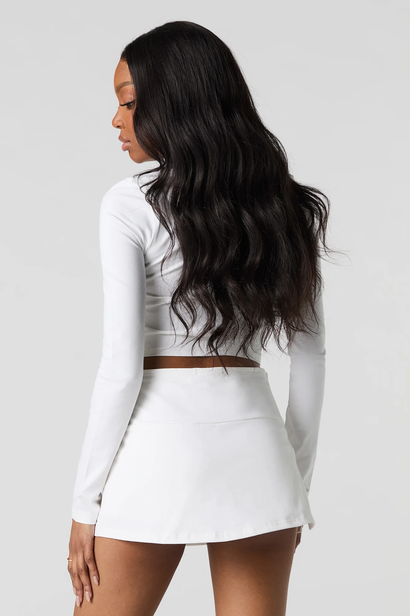 Active Slit Mini Skort - Image 19