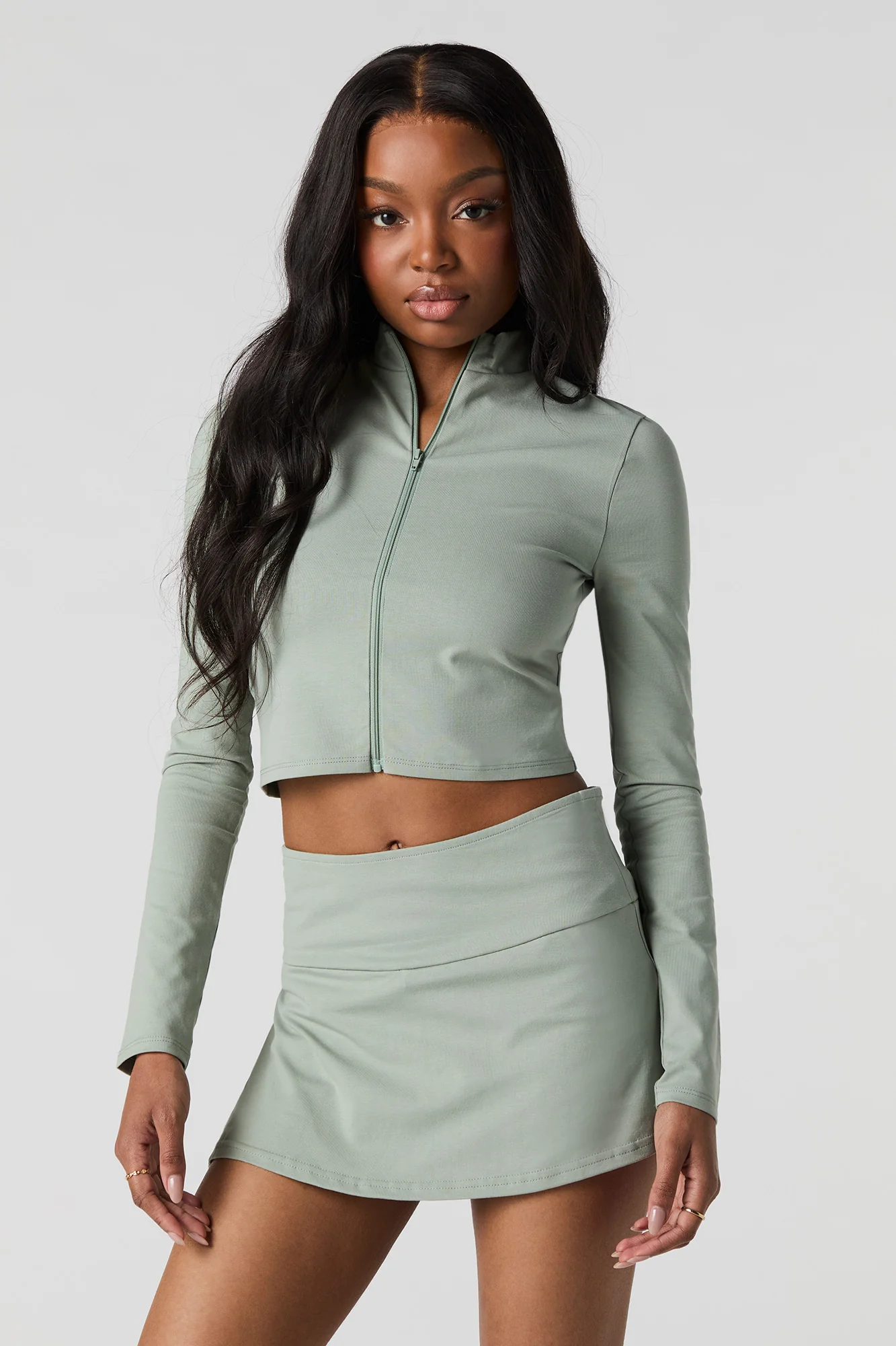 Active Slit Mini Skort - Image 22
