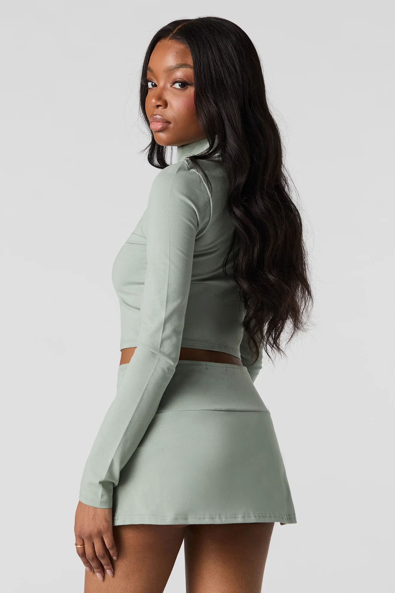 Active Slit Mini Skort - Image 23