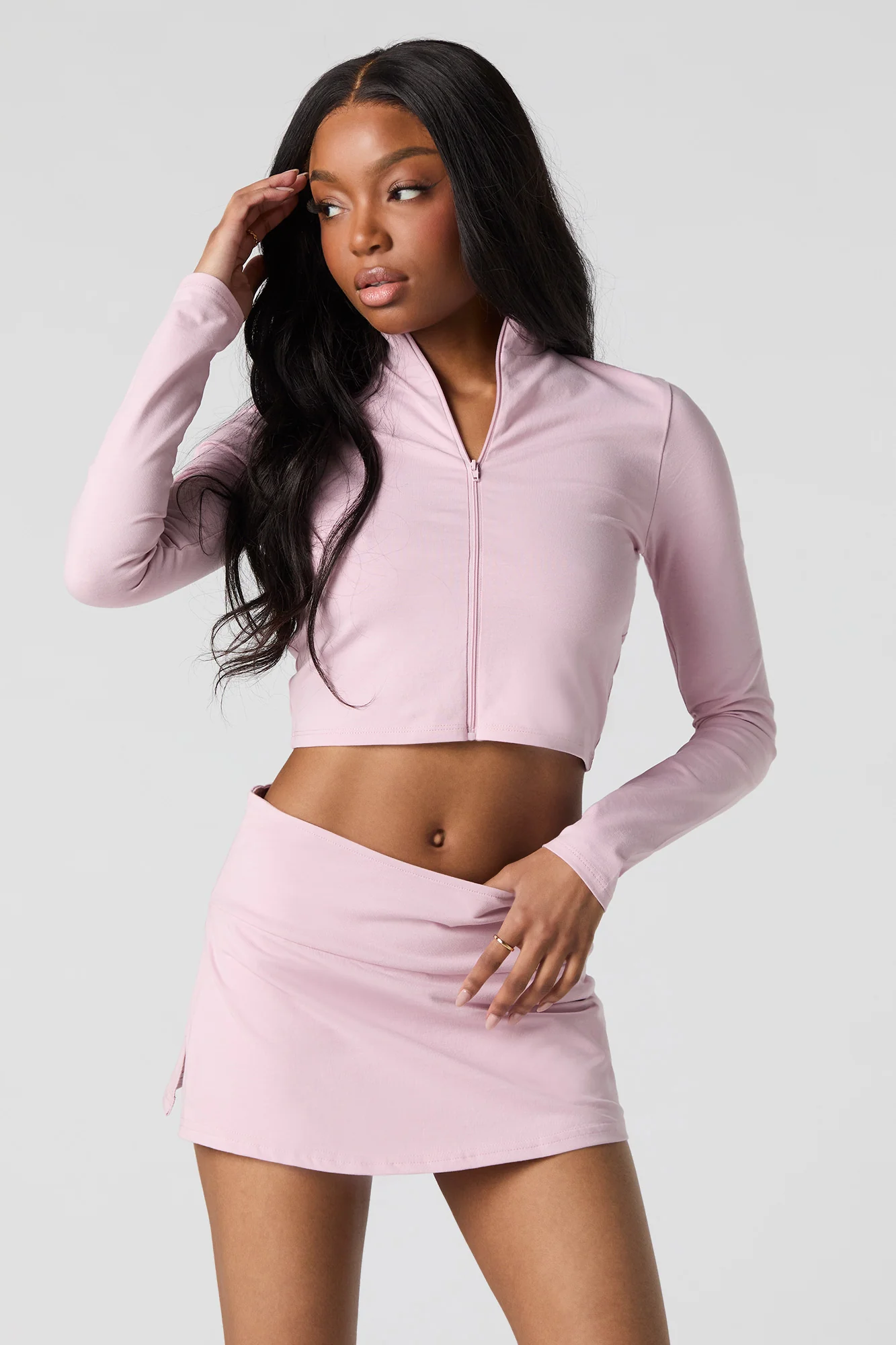 Active Slit Mini Skort - Image 26