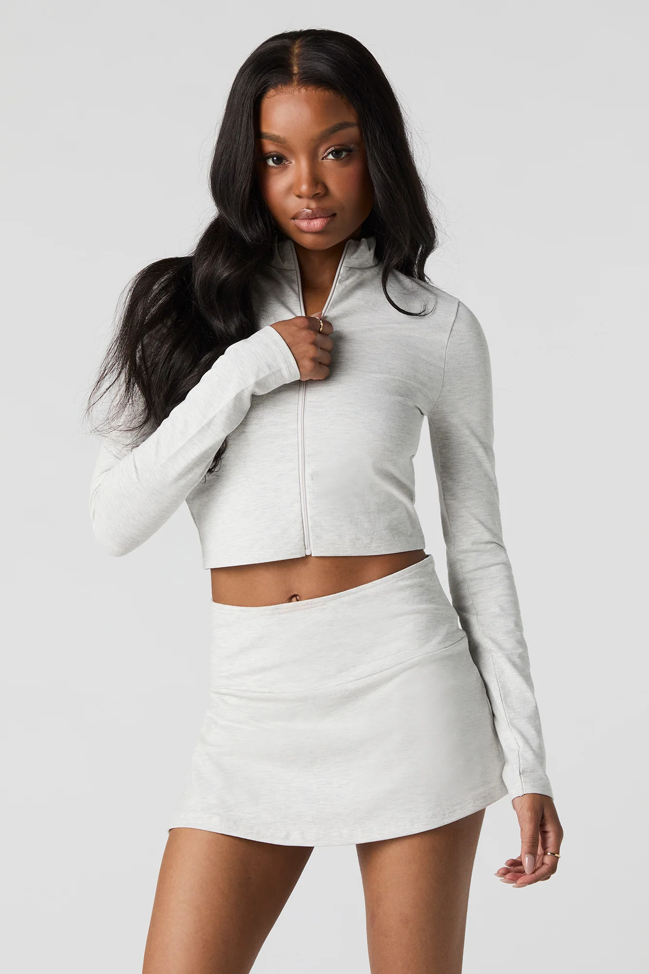 Active Slit Mini Skort - Image 9