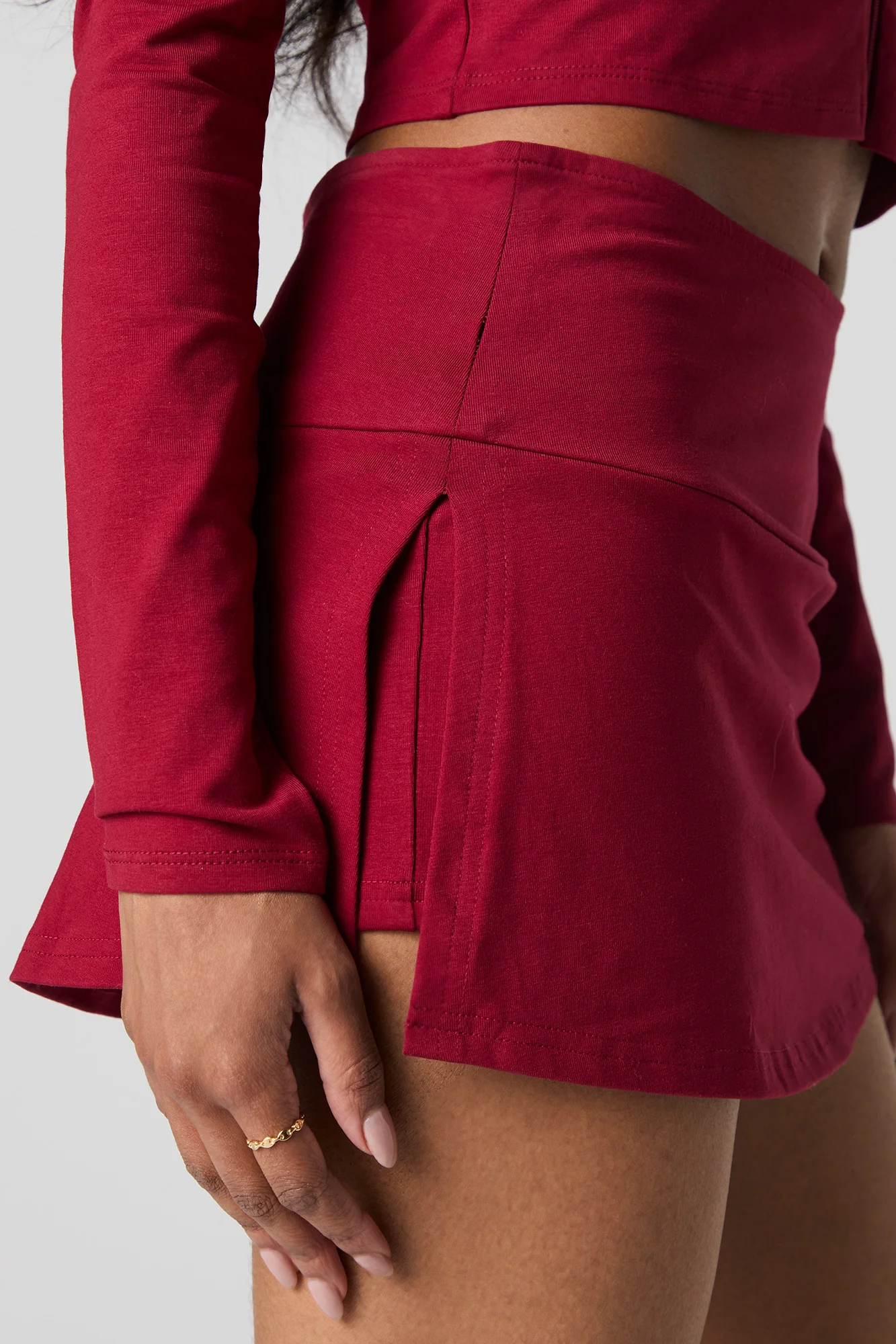 Minijupe-short Active avec fente - Image 4