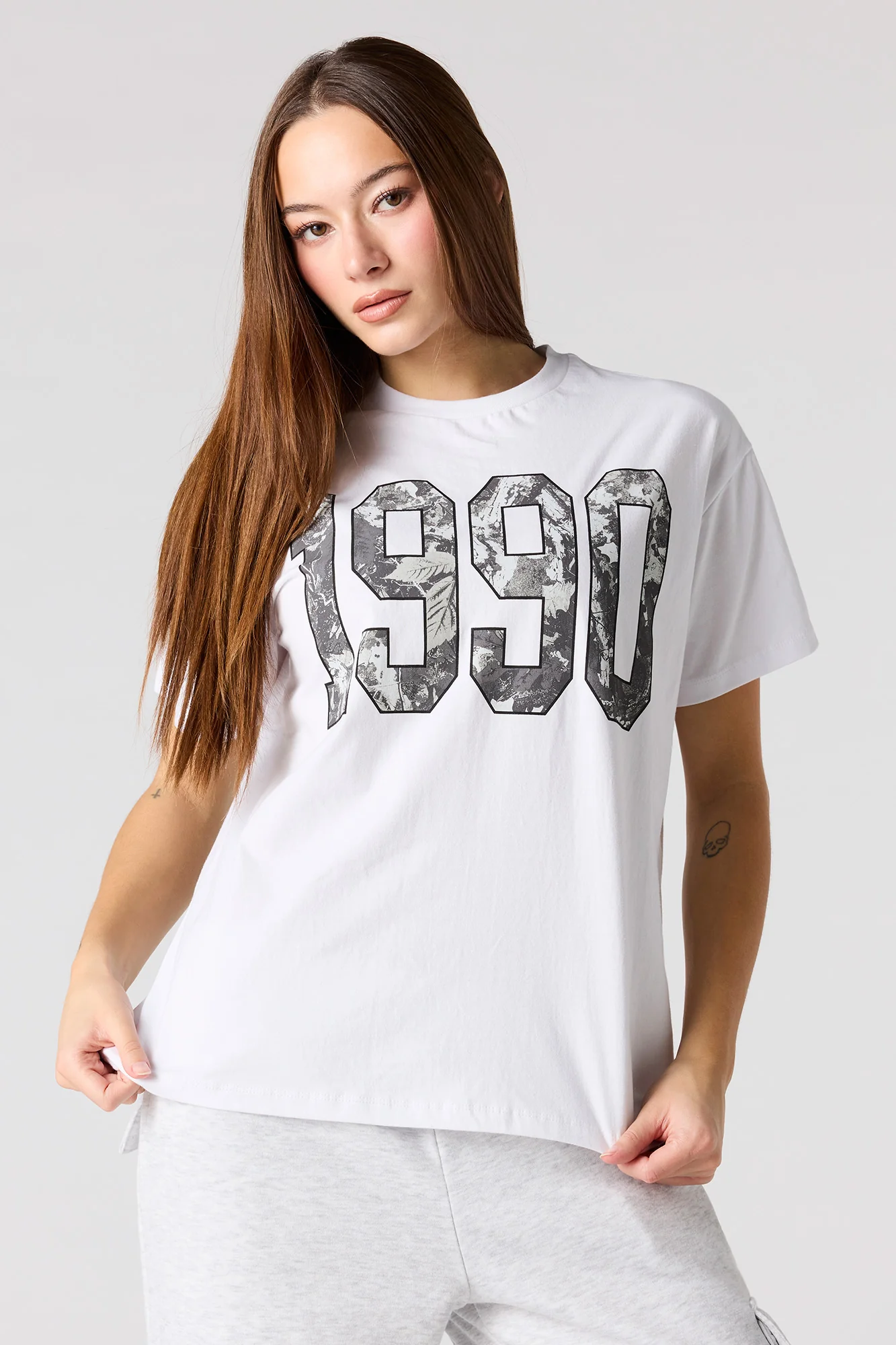 Detroit Camo Puff Print T-Shirt - Image 2