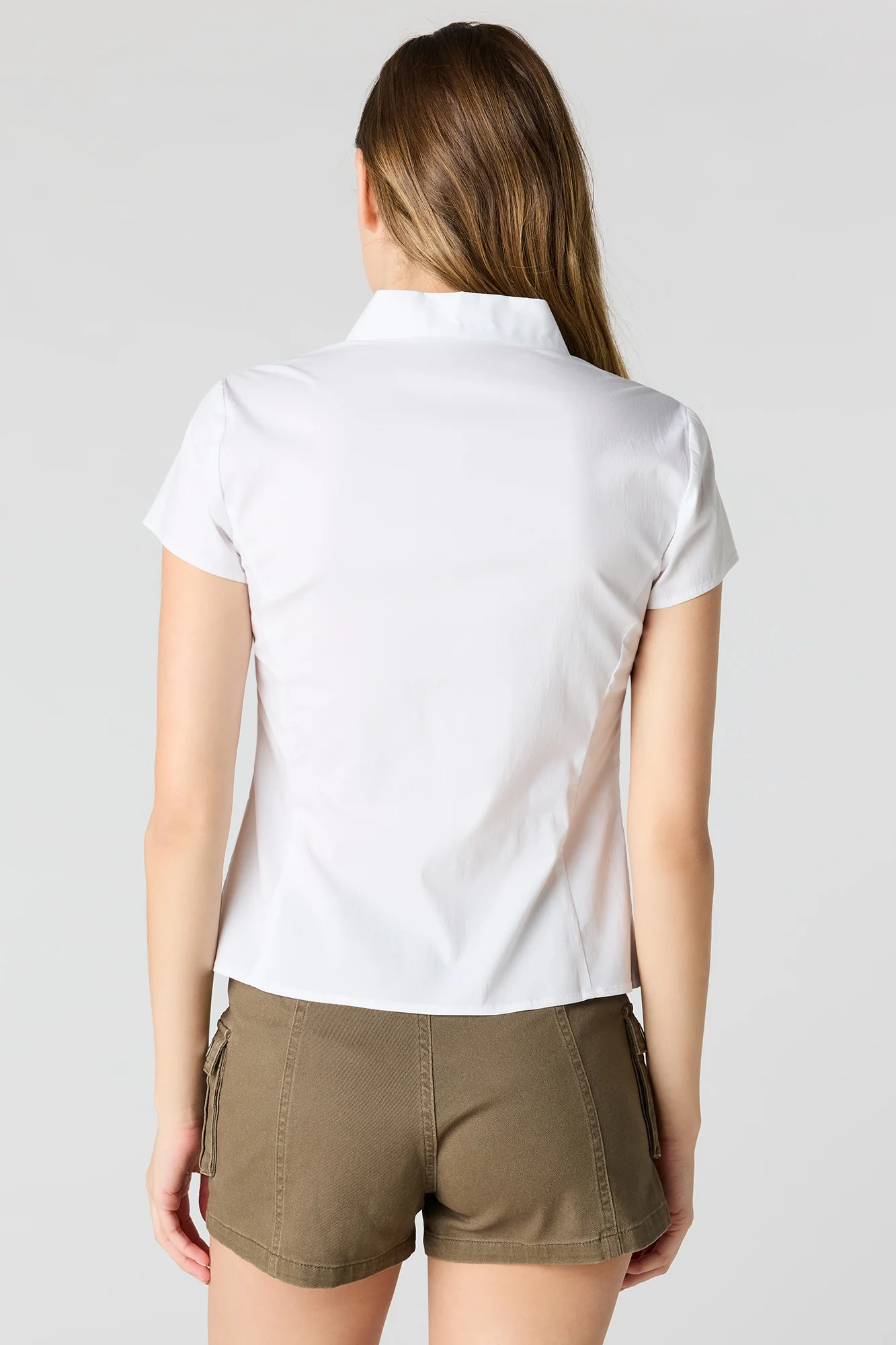 Button-Up Fitted Shirt - Image 5