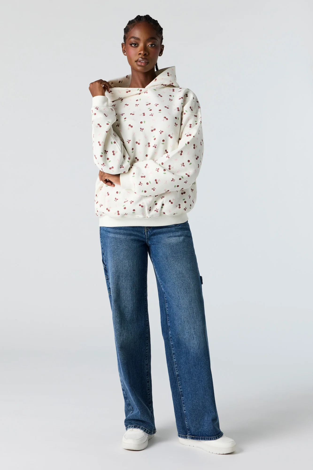 Luxe Fleece Boxy Hoodie - Image 7