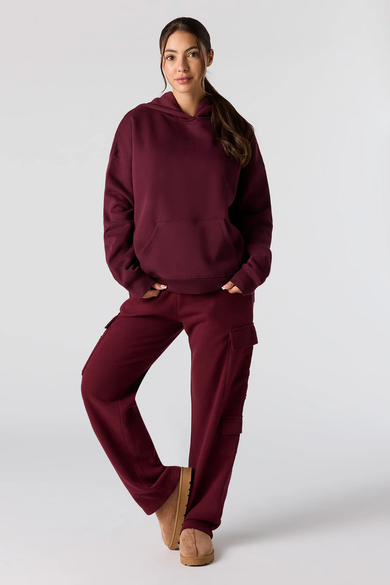 Luxe Fleece Boxy Hoodie - Image 11
