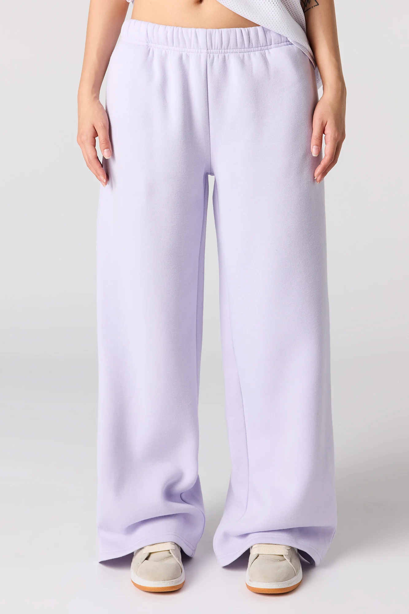 Fleece Ultra Wide Leg Sweatpant - Image 14