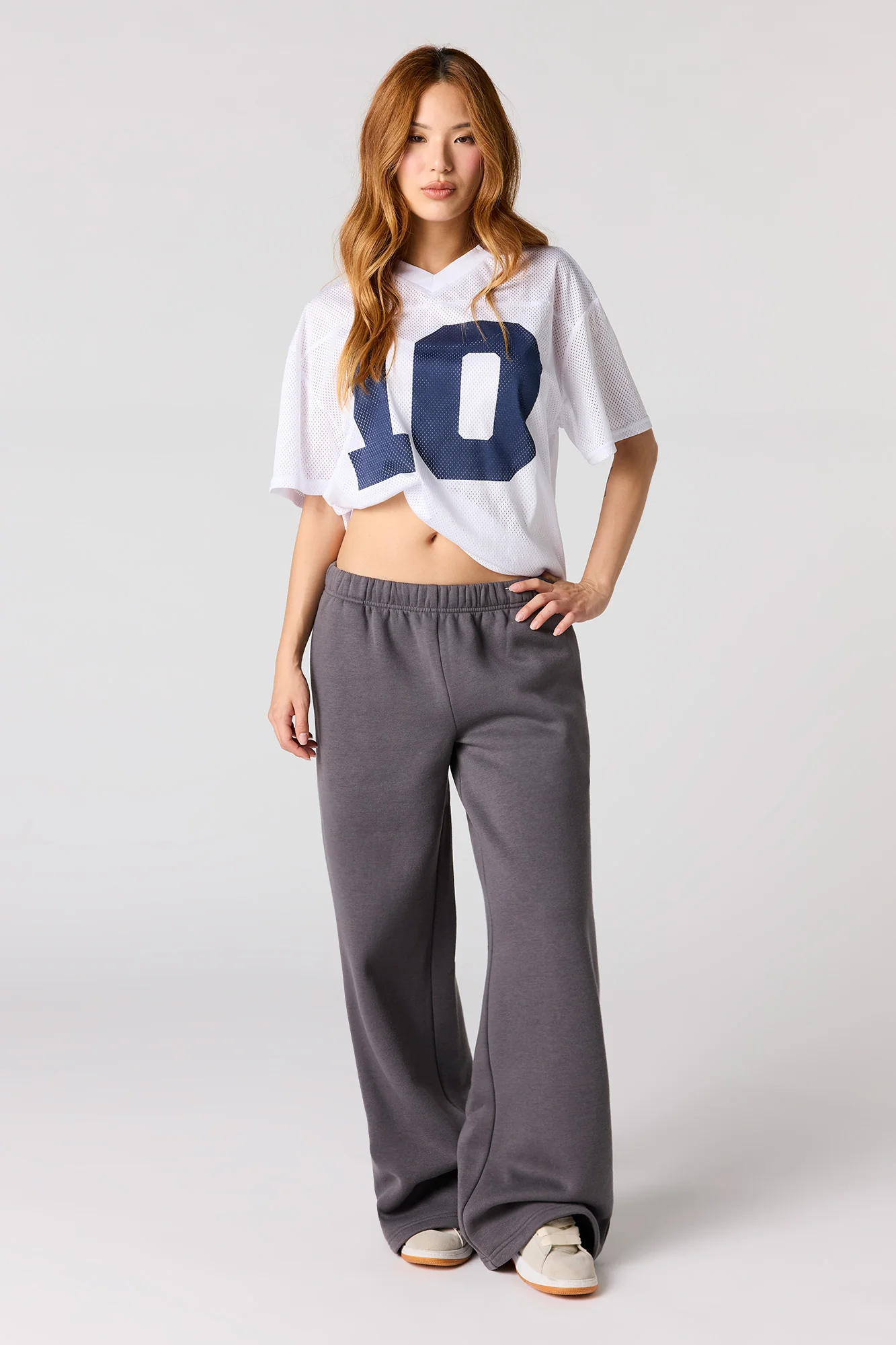 Fleece Ultra Wide Leg Sweatpant - Image 4