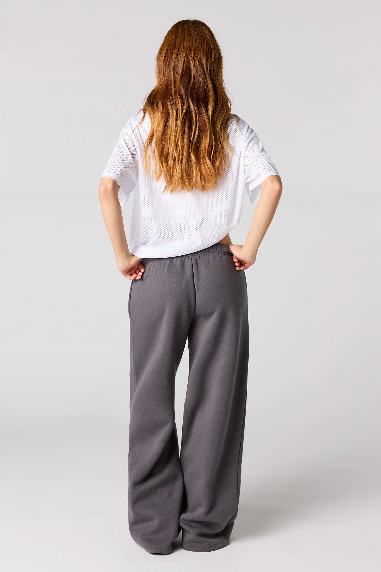Fleece Ultra Wide Leg Sweatpant - Image 6