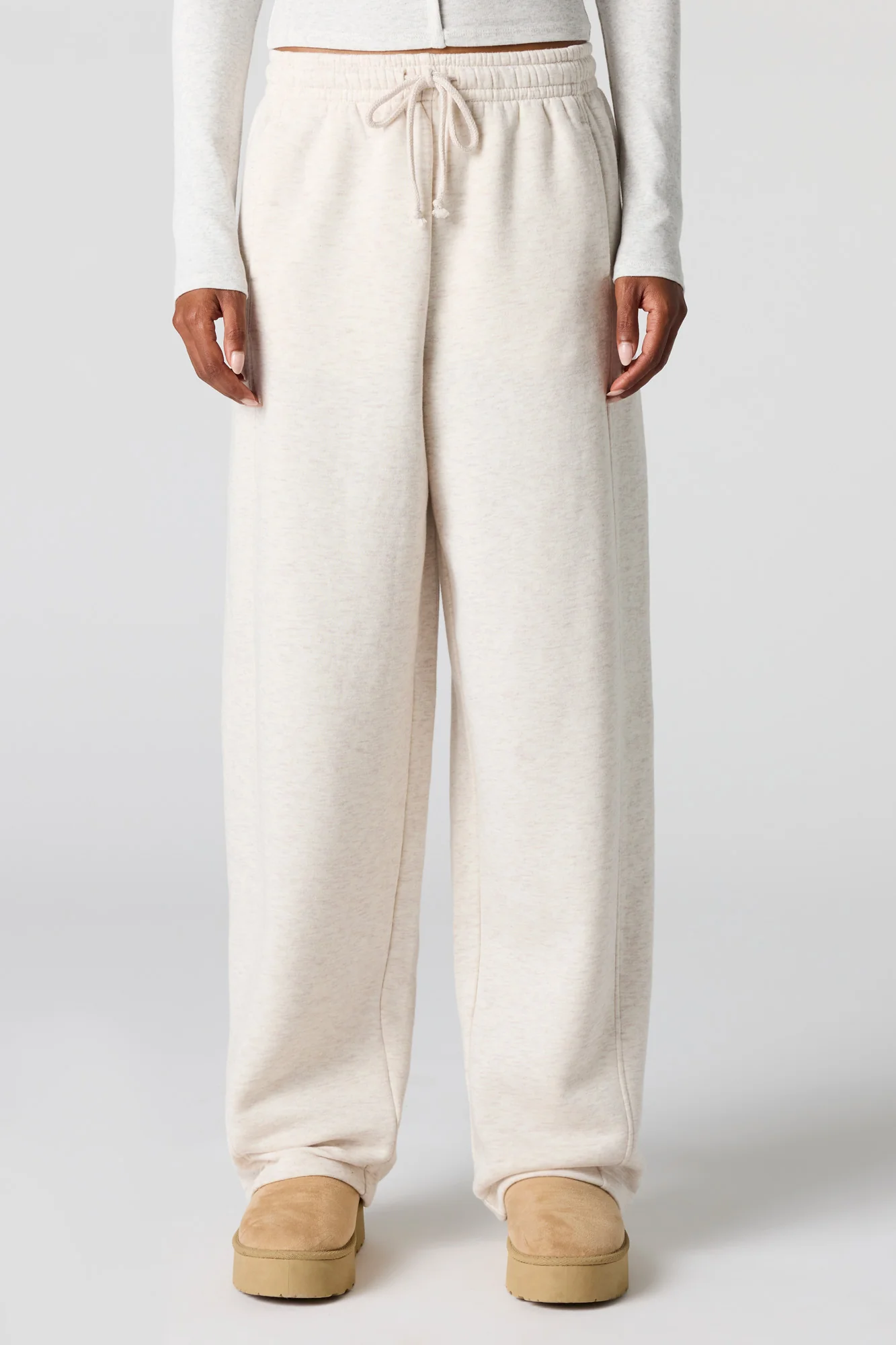 Barrel Leg Fleece Sweatpant - Image 11