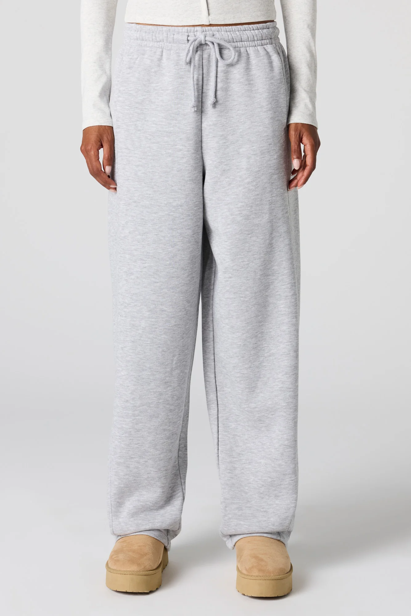 Barrel Leg Fleece Sweatpant - Image 8