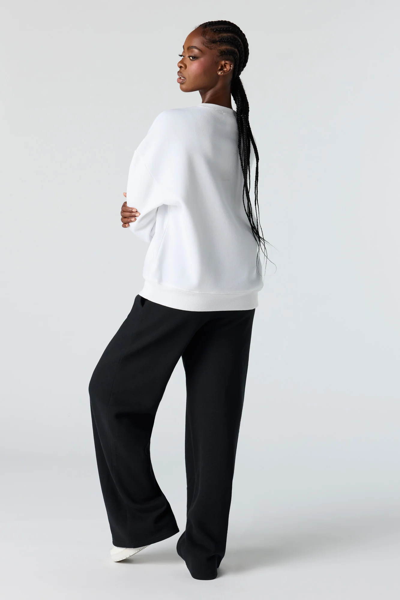 Luxe Fleece Wide Leg Sweatpant - Image 11