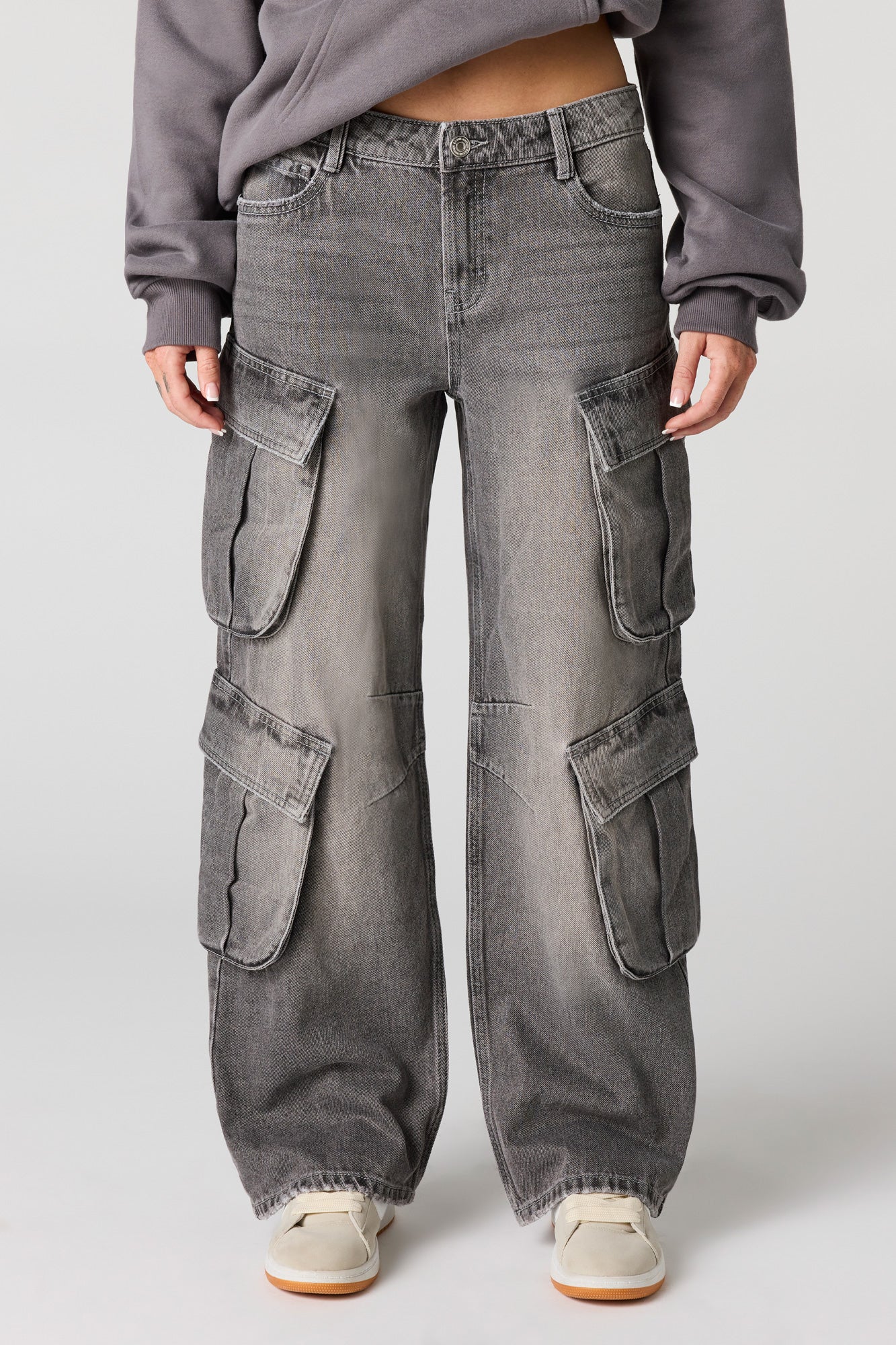 Denim Cargo Jean - Image 2