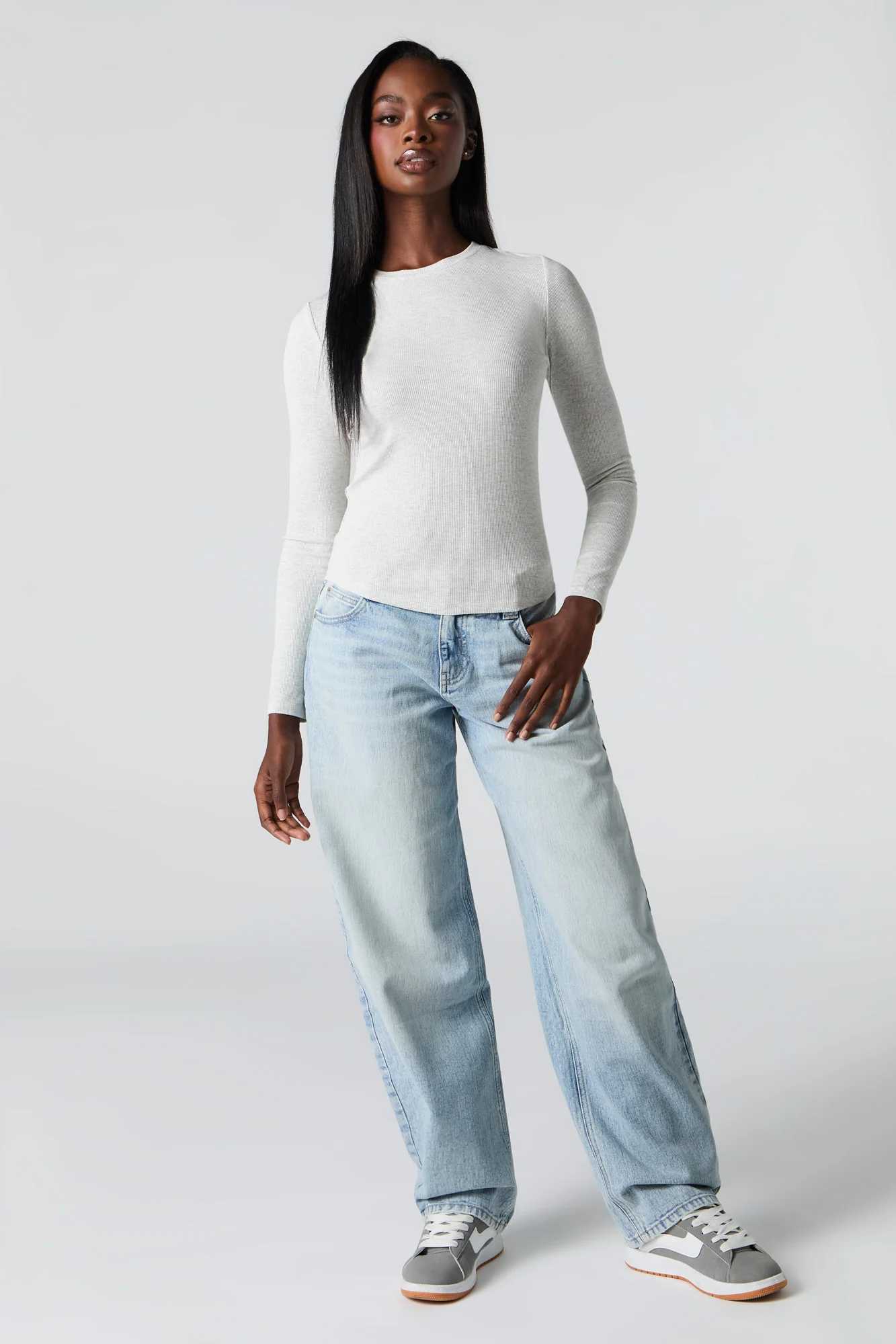 Low Rise Barrel Jean - Image 7