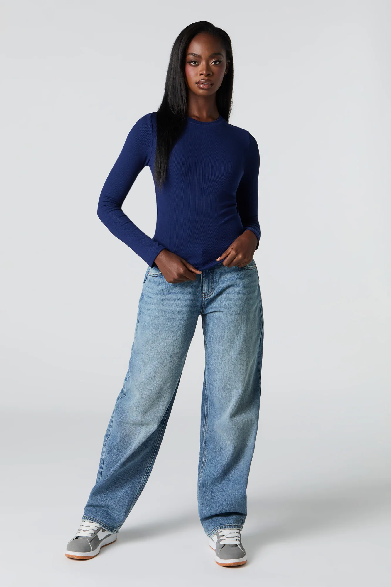 Low Rise Barrel Jean - Image 8