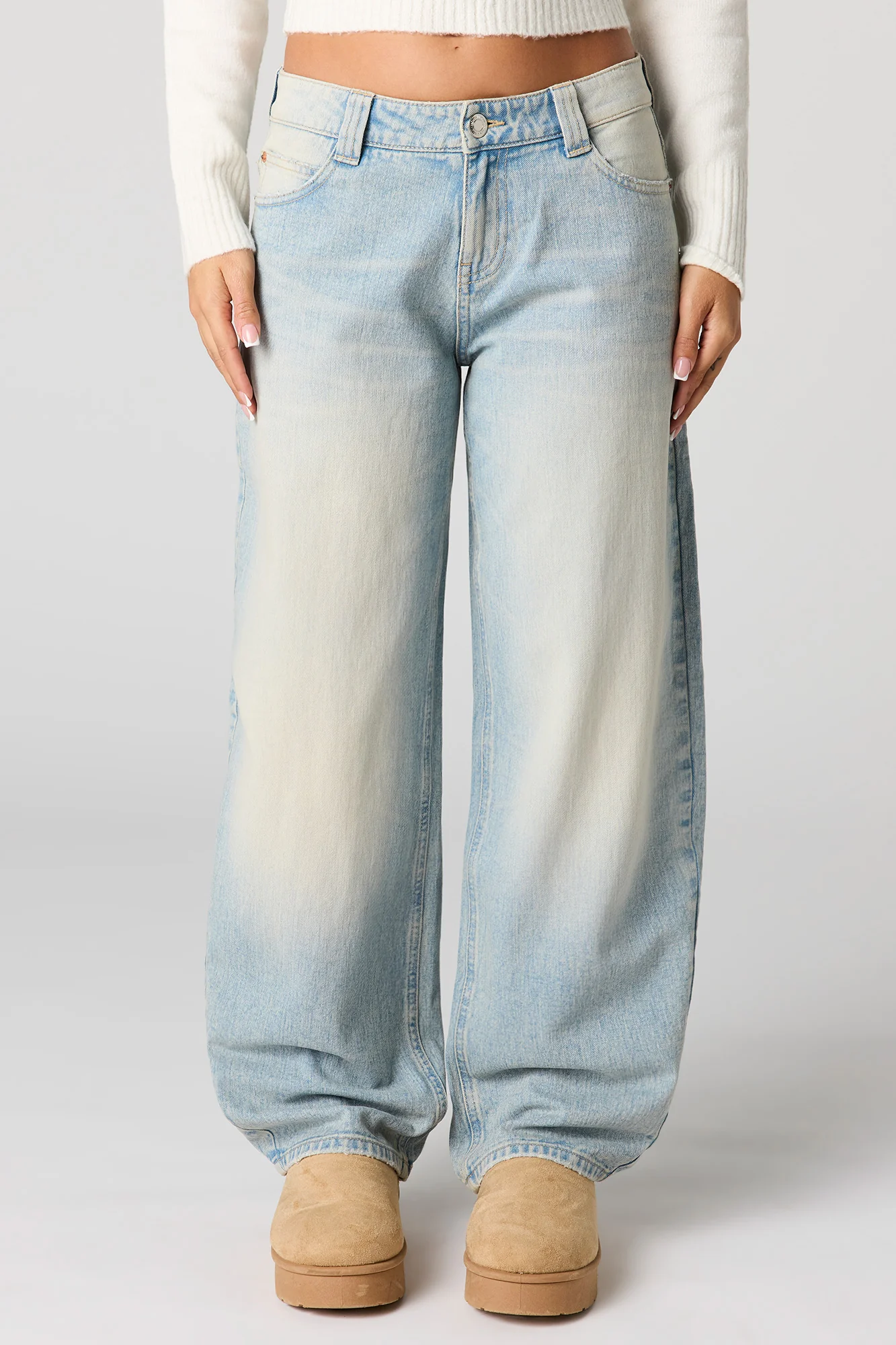 Low Rise Barrel Jean - Image 8