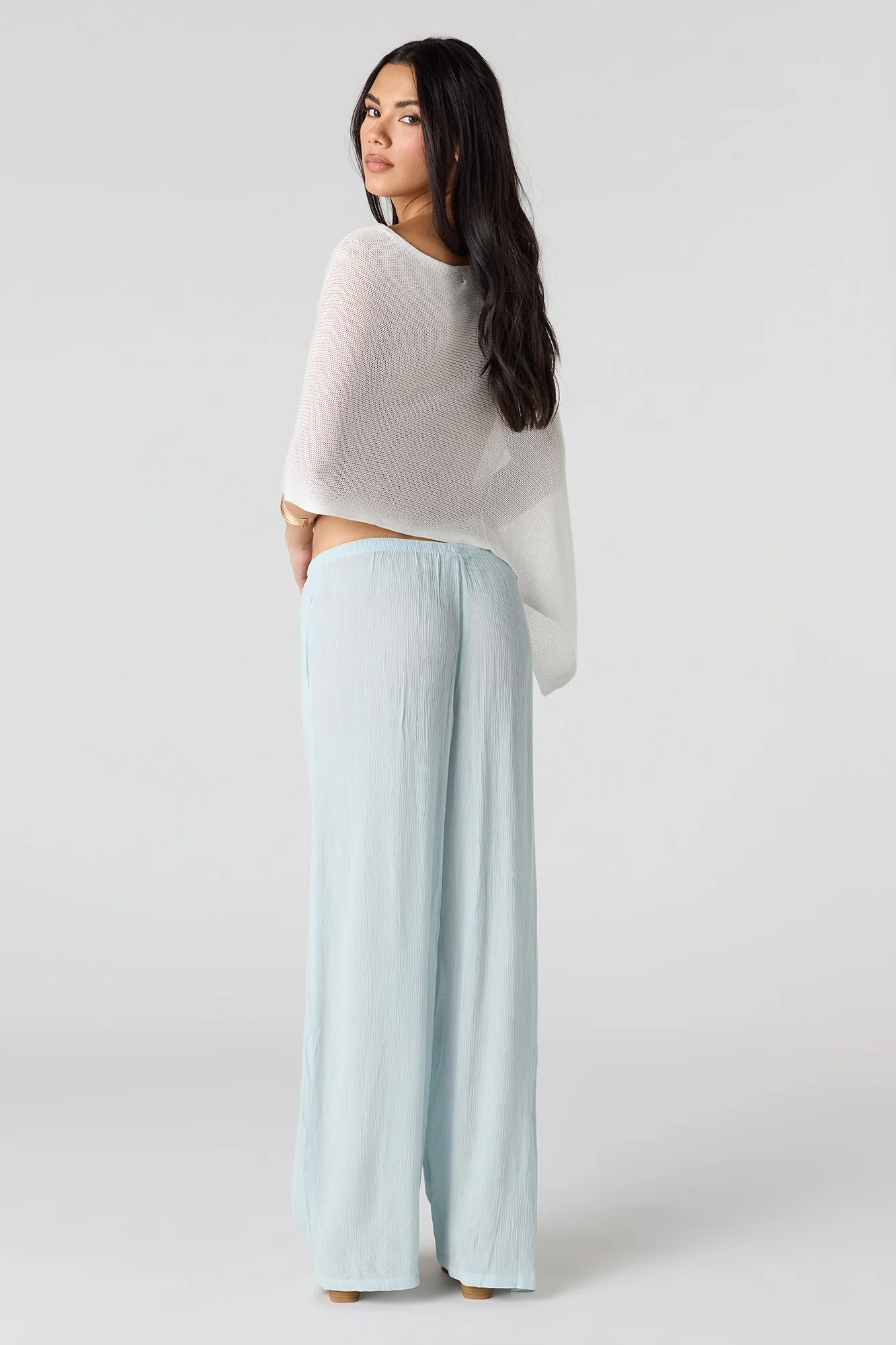 Flowy Wide Leg Drawstring Pant - Image 18