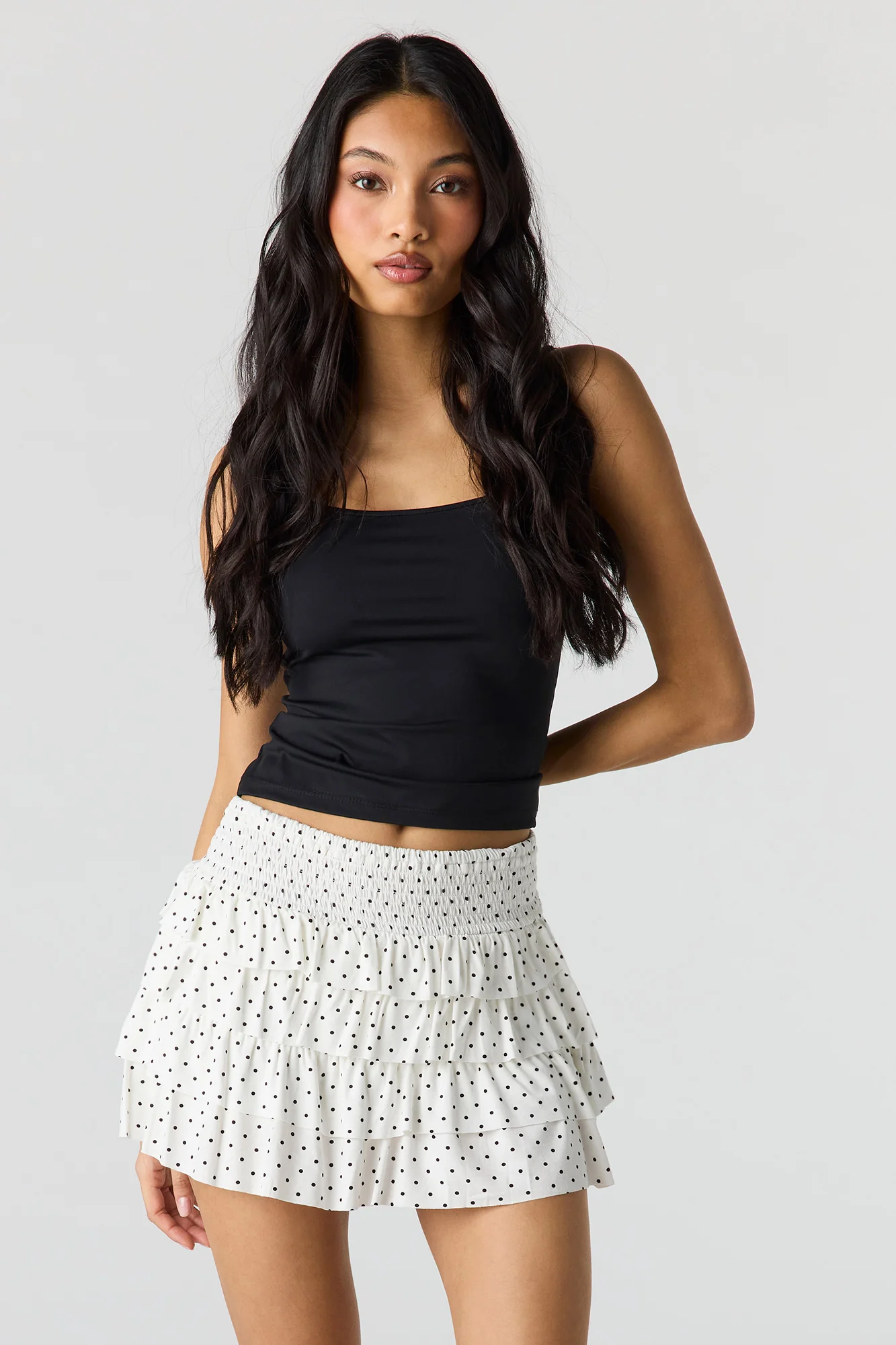 Ruffle Tiered Mini Skort - Image 9