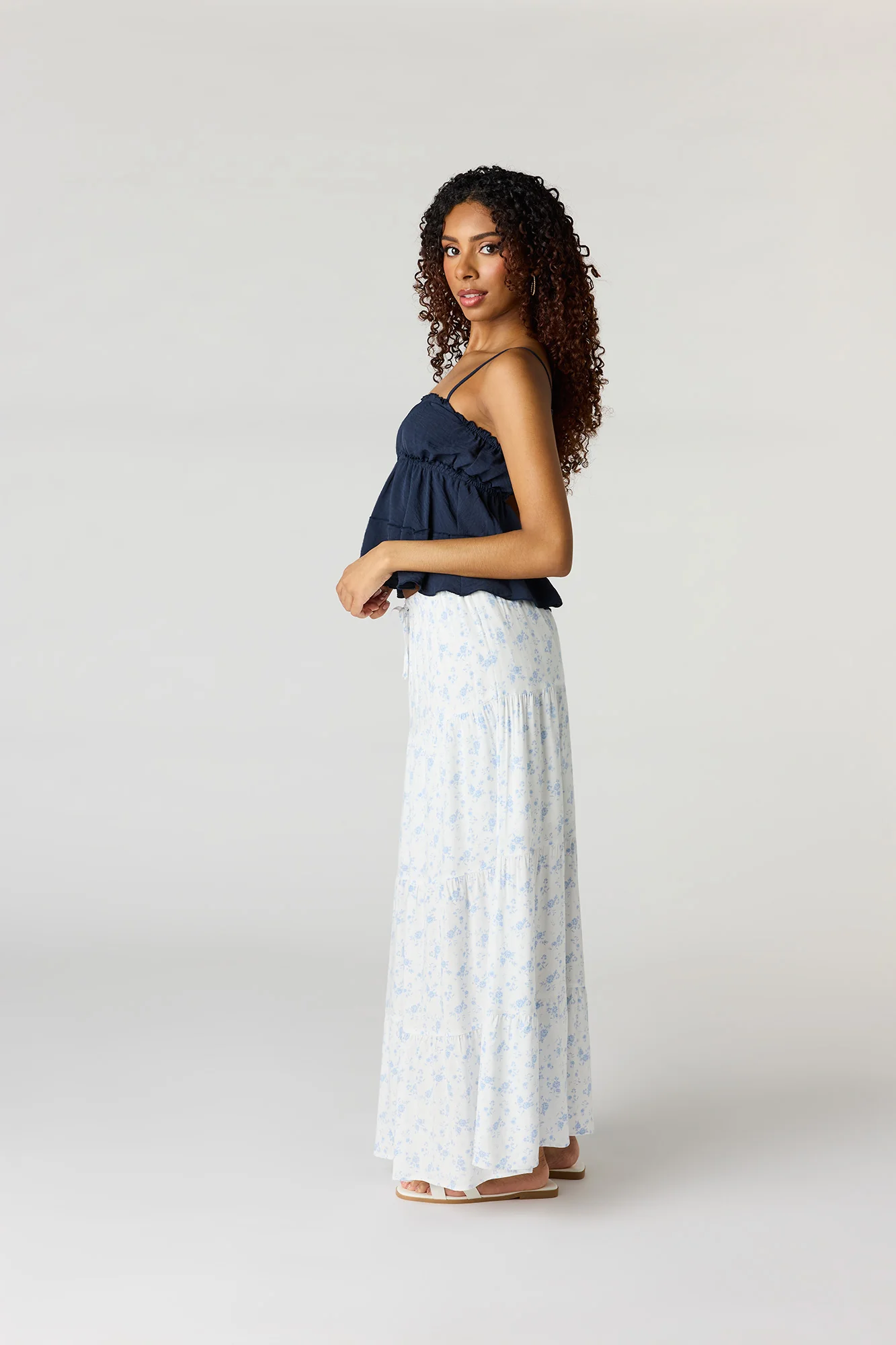 Tiered Maxi Skirt - Image 8