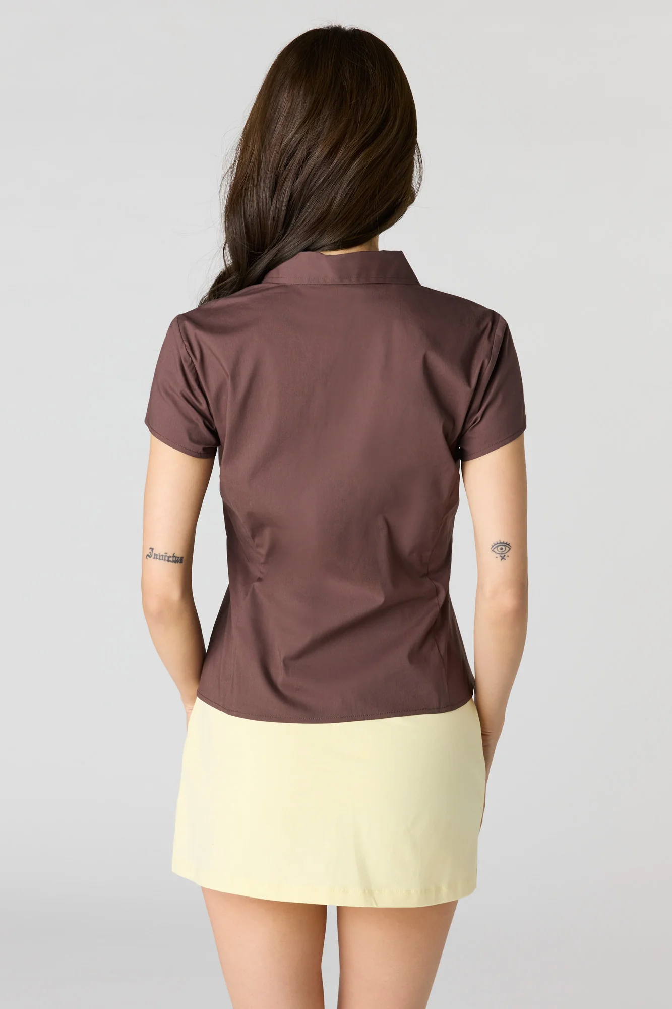 Drawstring Mini Skort - Image 2