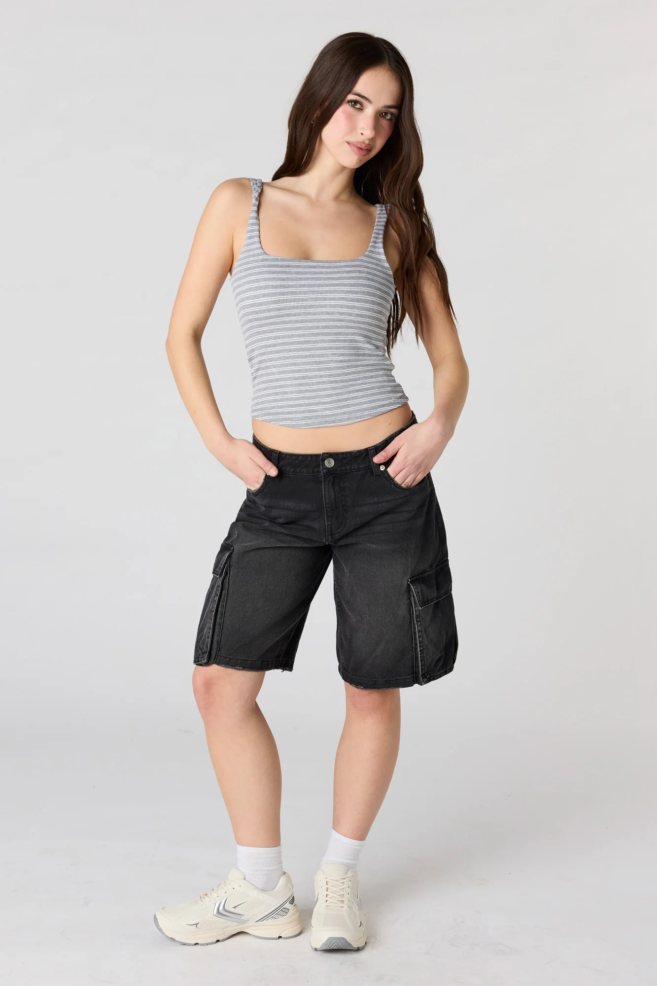Low Rise Cargo Jort 11" - Image 4
