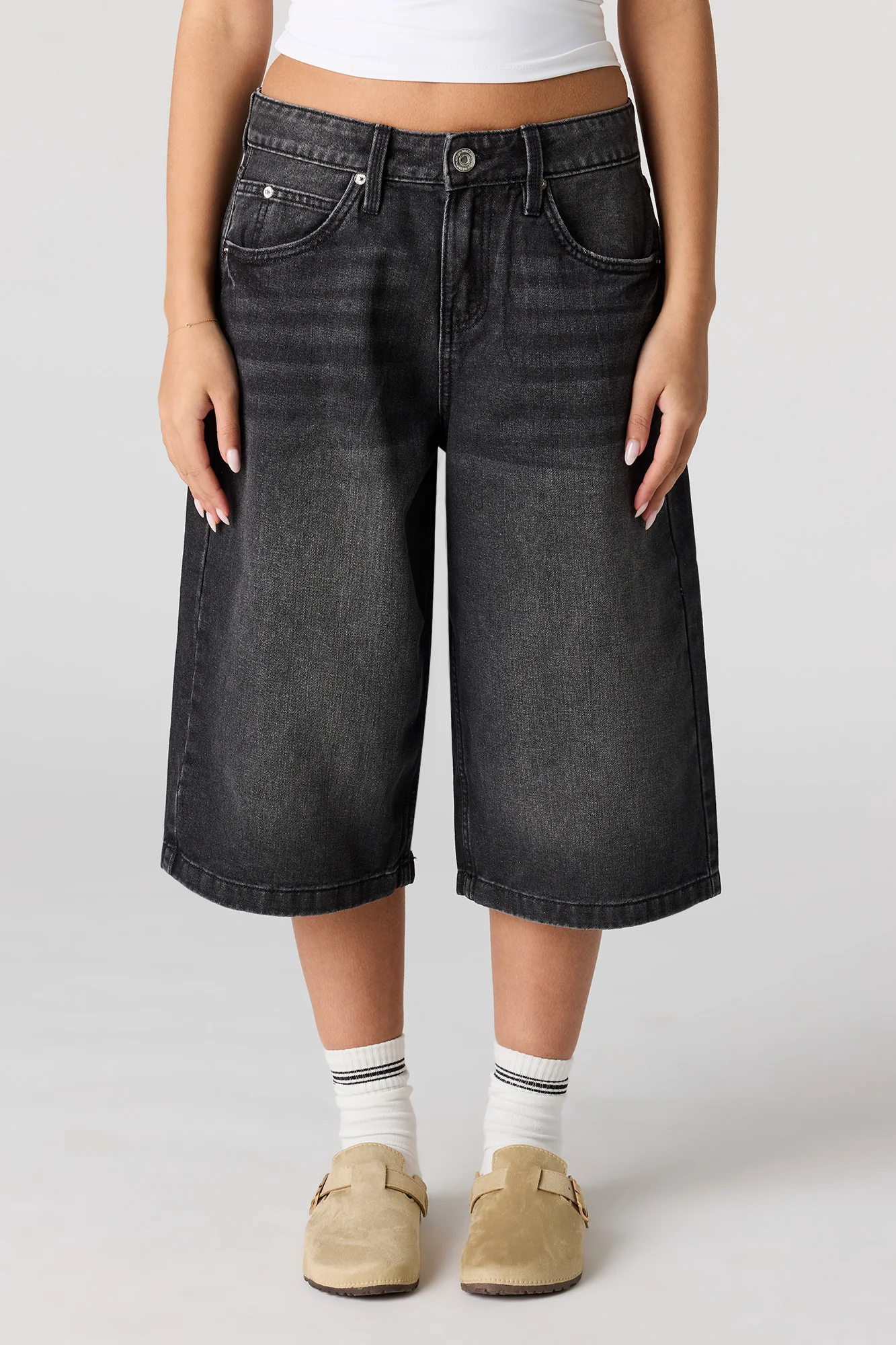 Low Rise Super Baggy Jort 16" - Image 2