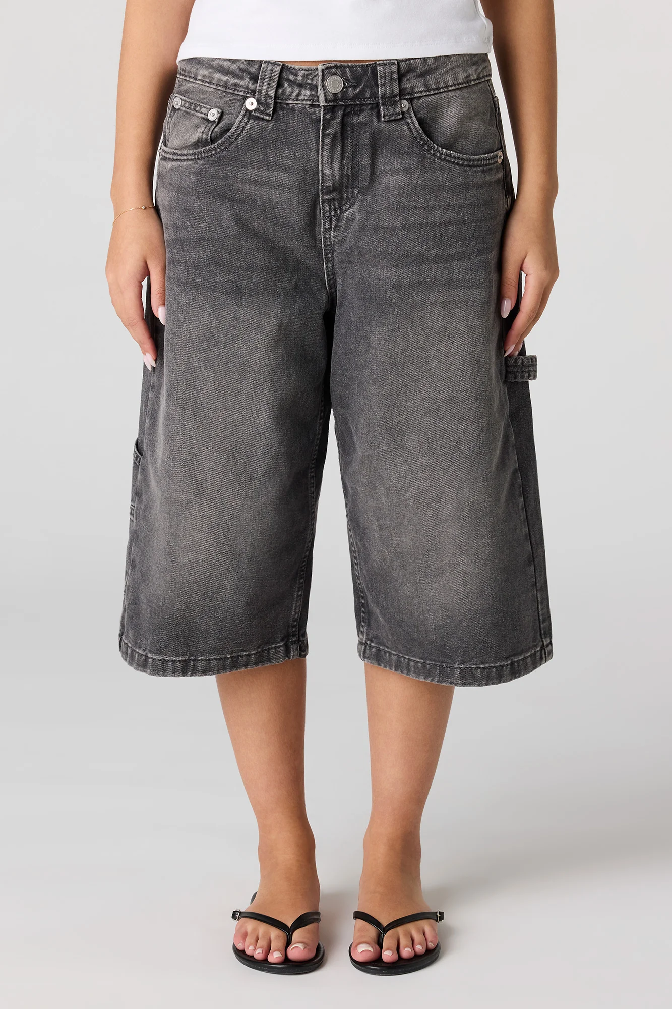 Low Rise Carpenter Jort 16" - Image 5