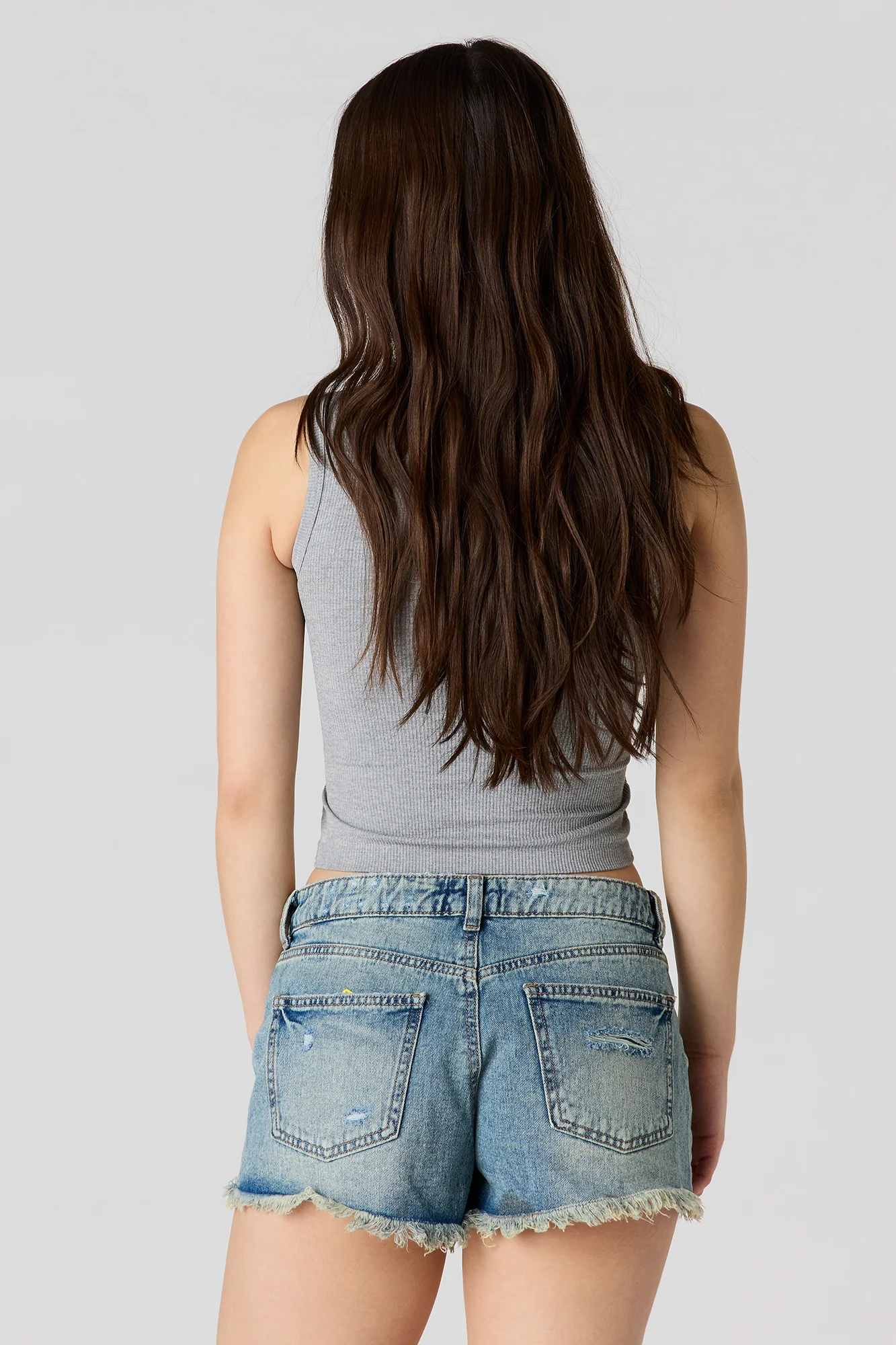 Chelsea High Rise Ripped Vintage Short - Image 2
