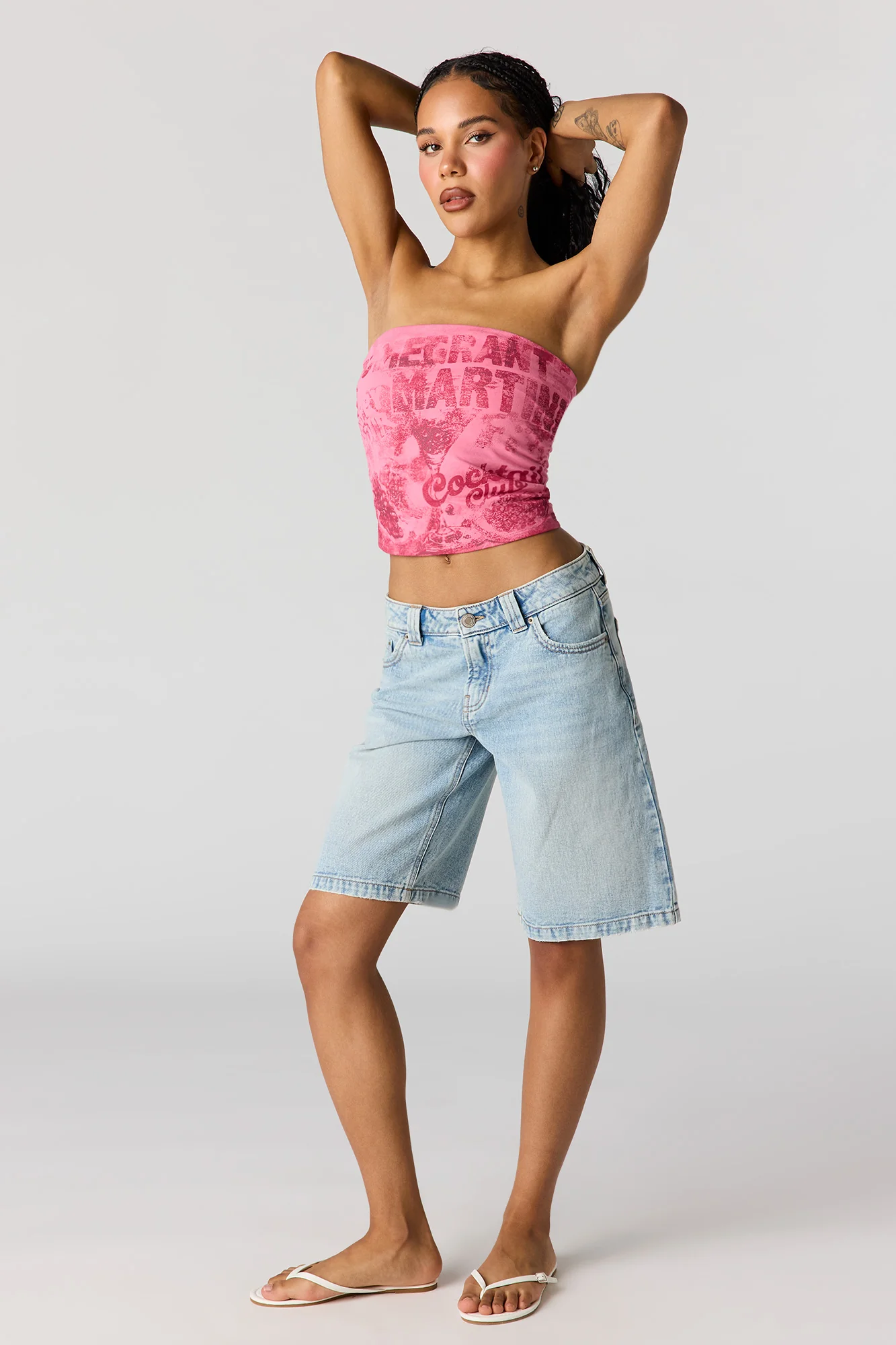 Brooklyn Low Rise Baggy Light Jort
