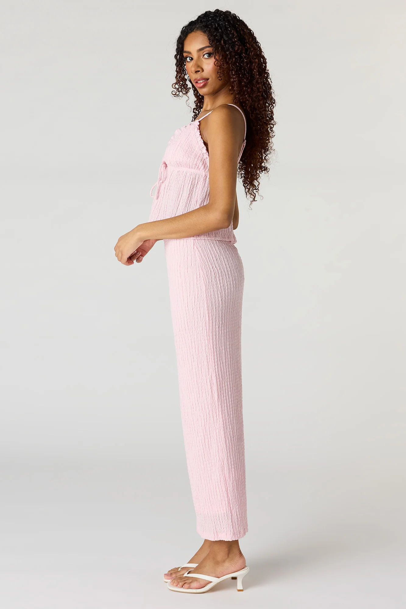 Textured Maxi Skirt - Image 2