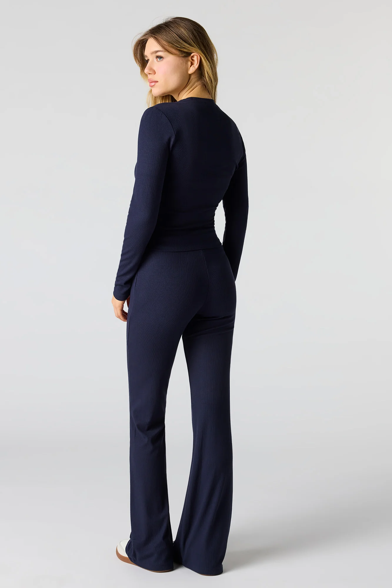 Active Ribbed Flare Pant - Image 12