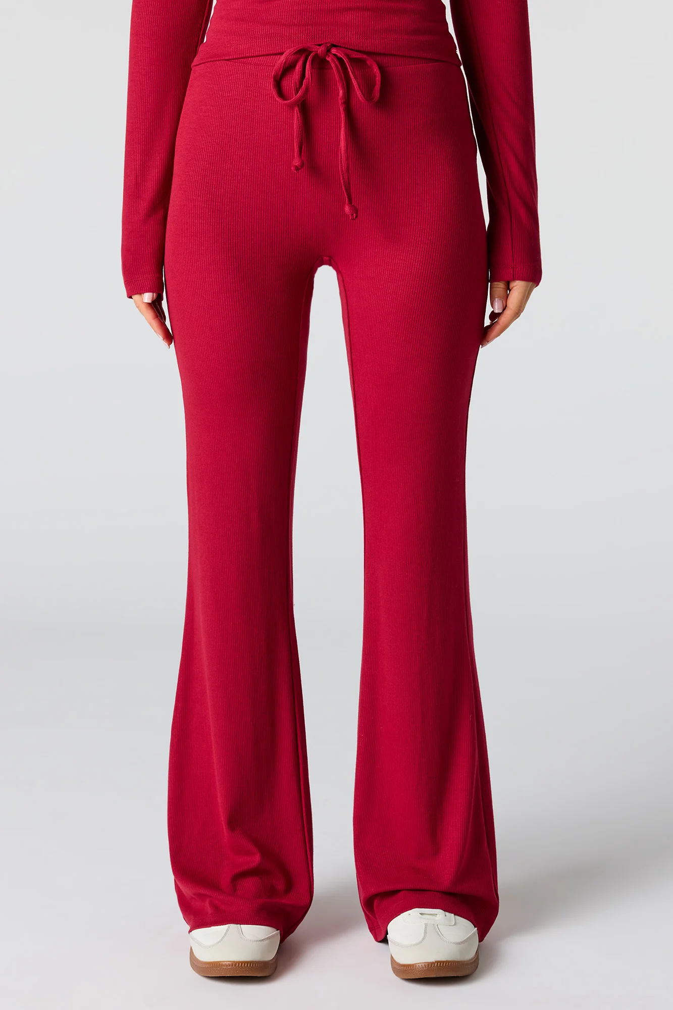 Active Ribbed Flare Pant - Image 2